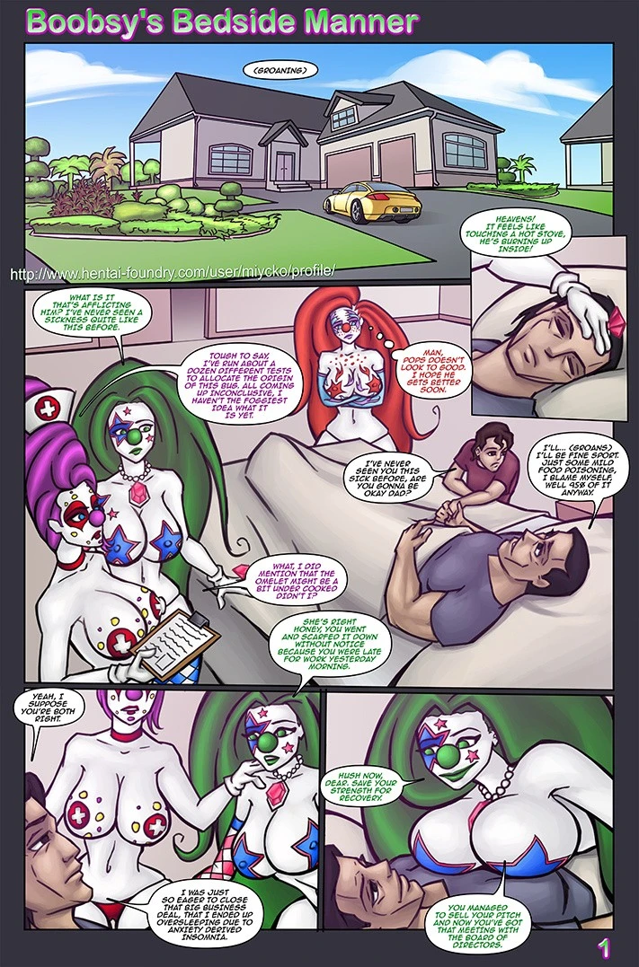 Boobsy's Bedside Manner porn comic picture 2