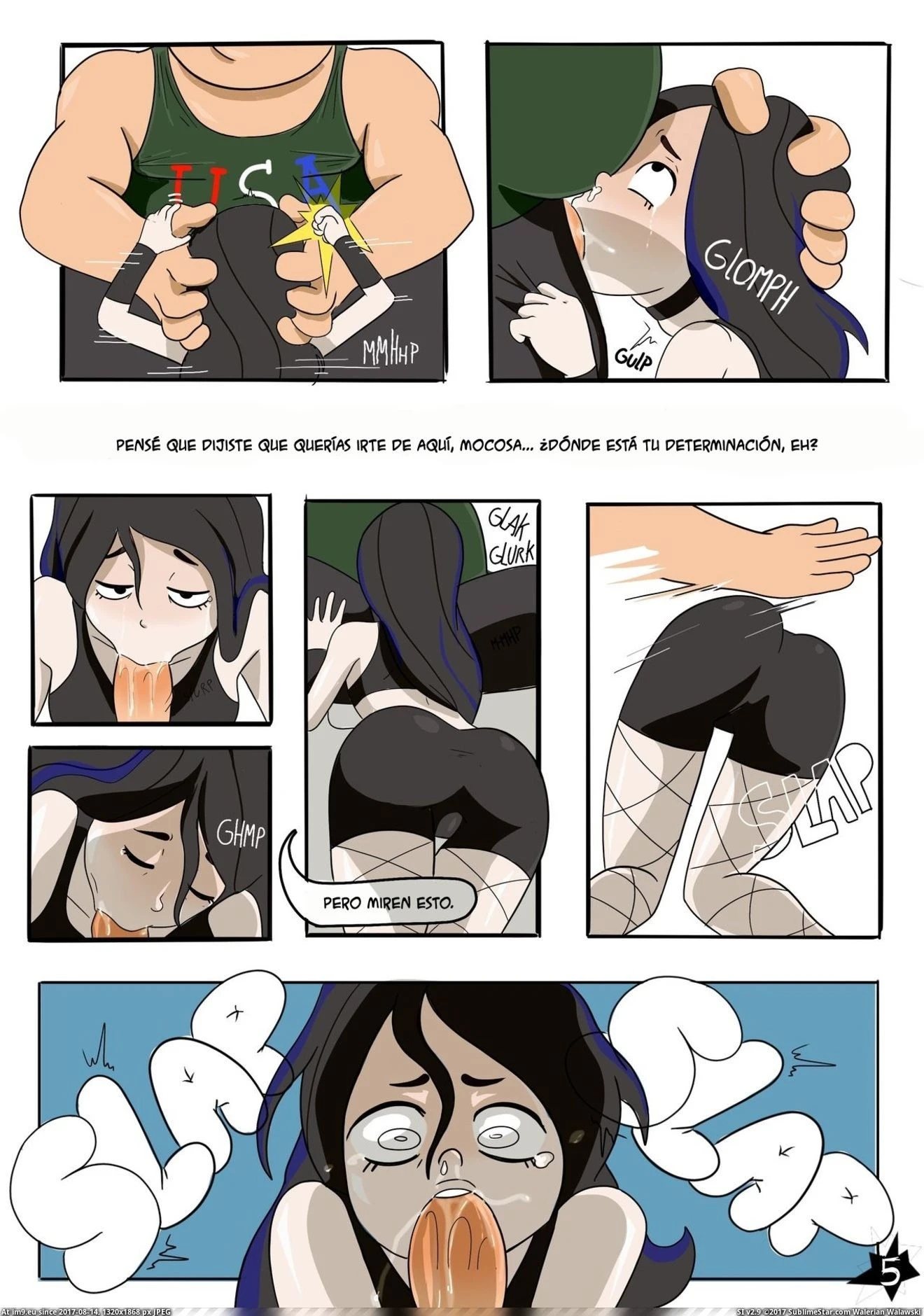 Campamento WWE porn comic picture 6