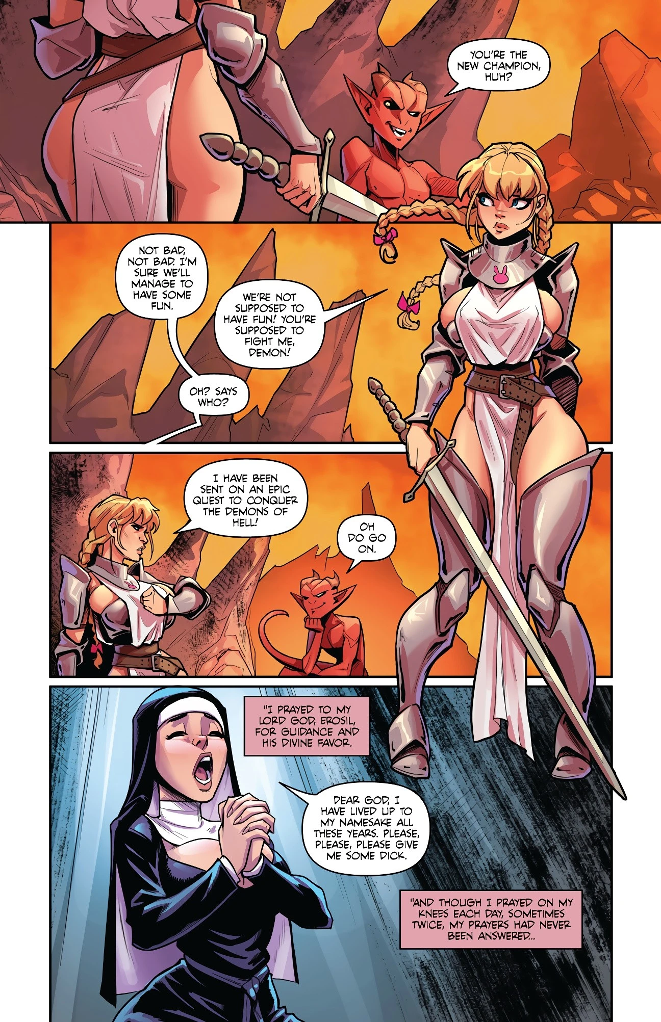 Demon Layer porn comic picture 4