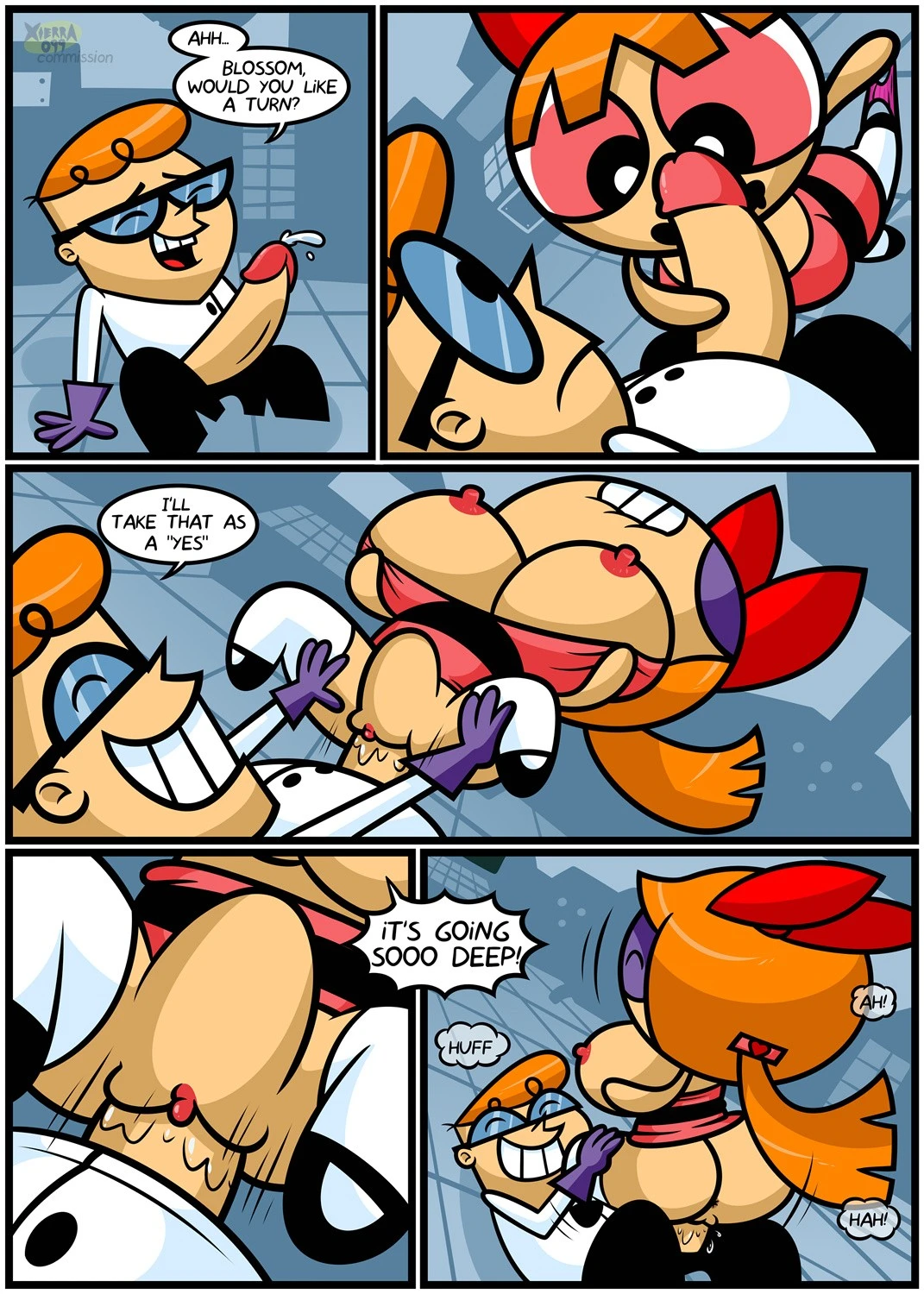 Dexter's Girls porn comic picture 12