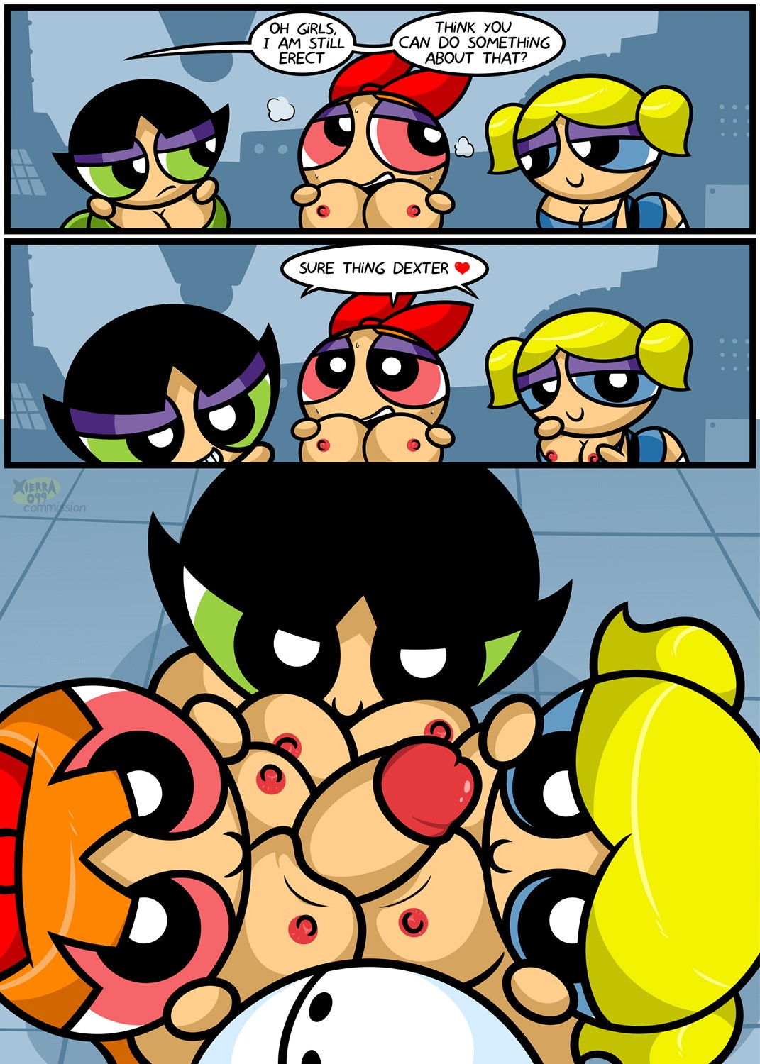 Dexter's Girls porn comic picture 14