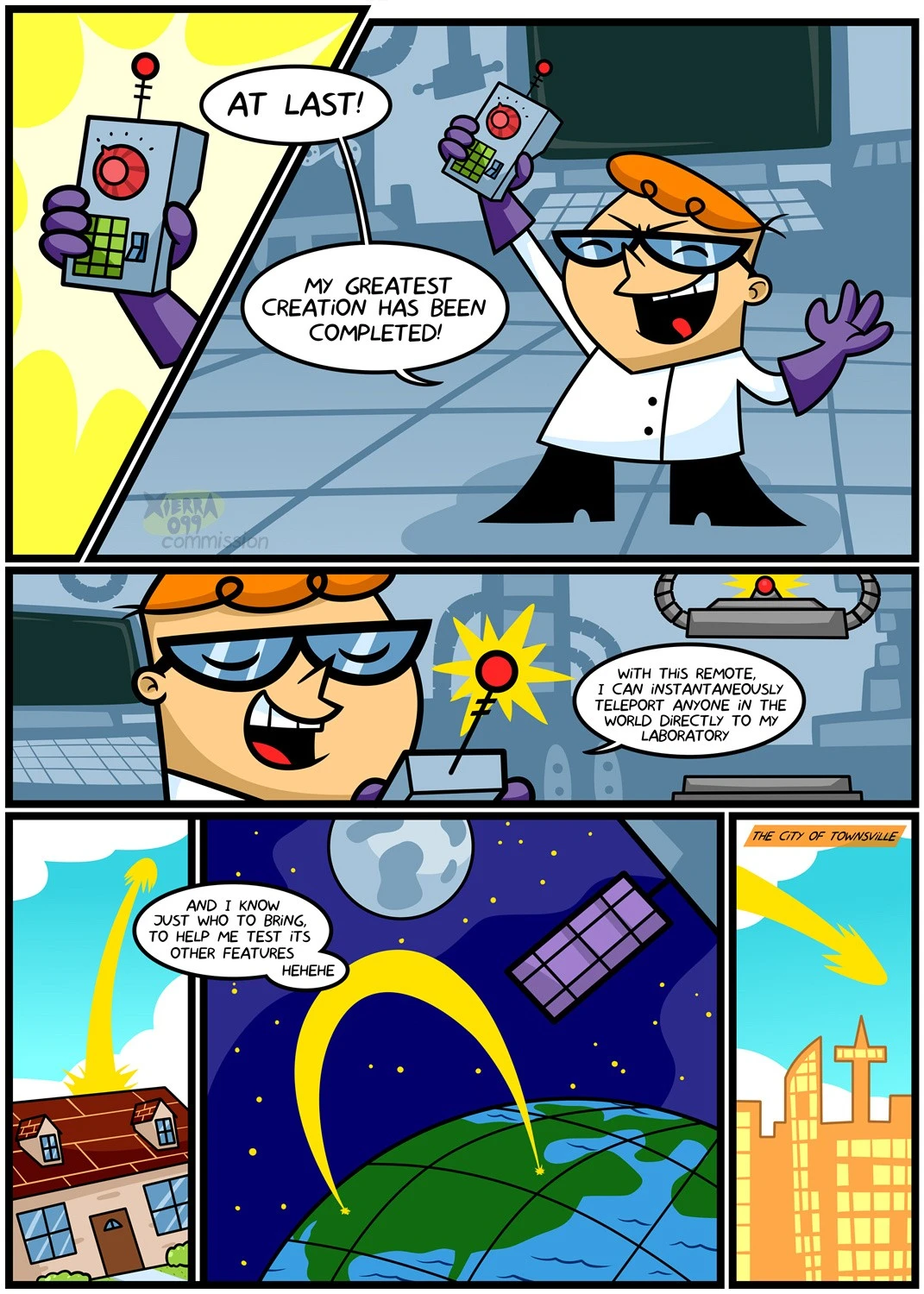 Dexter's Girls porn comic picture 2