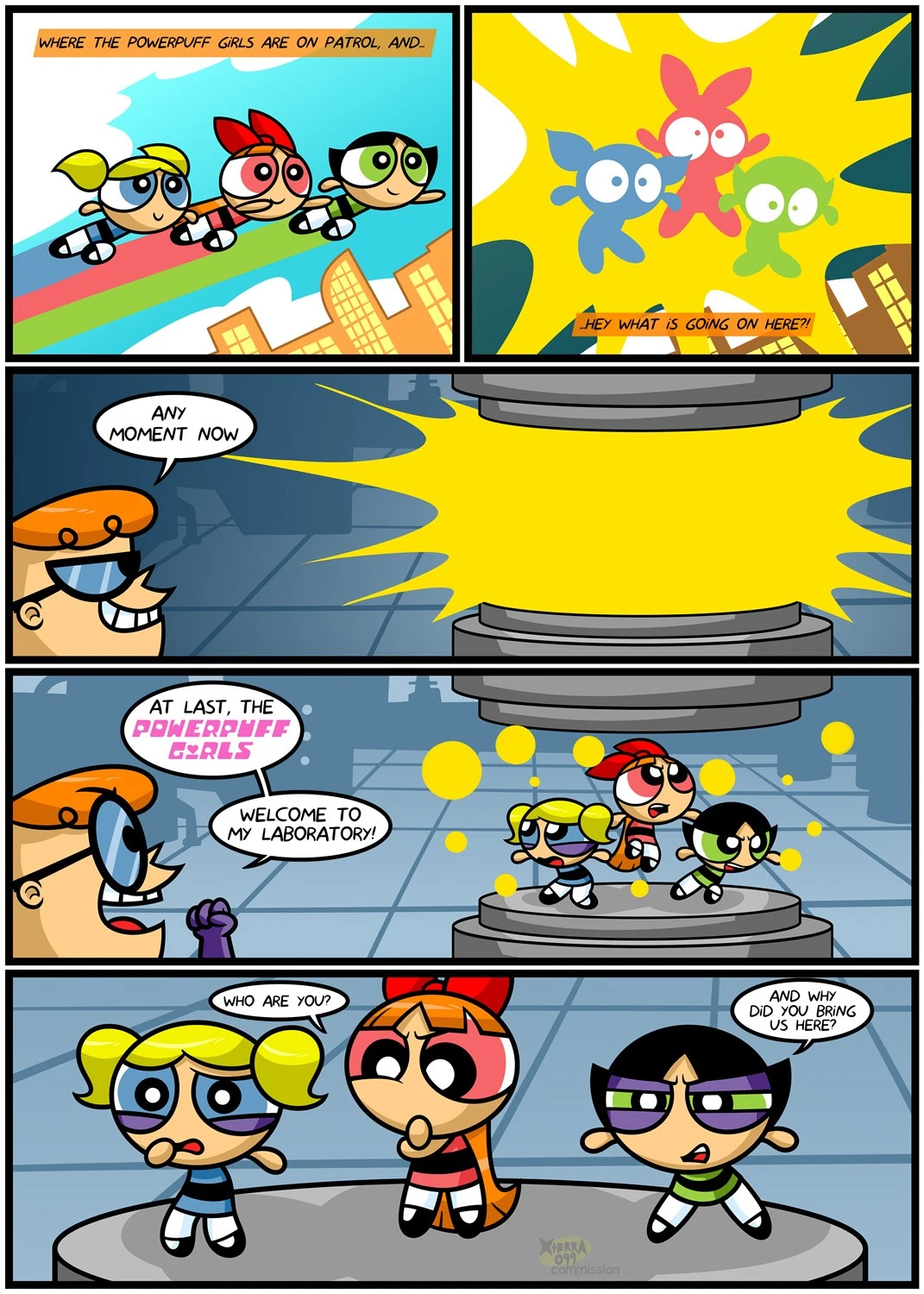 Dexter's Girls porn comic picture 3