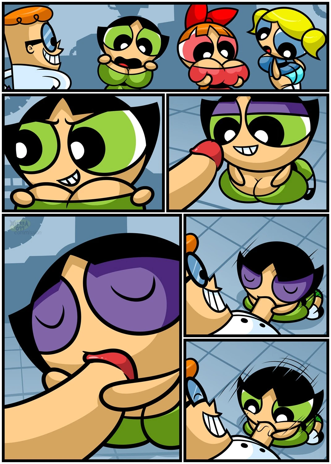 Dexter's Girls porn comic picture 8