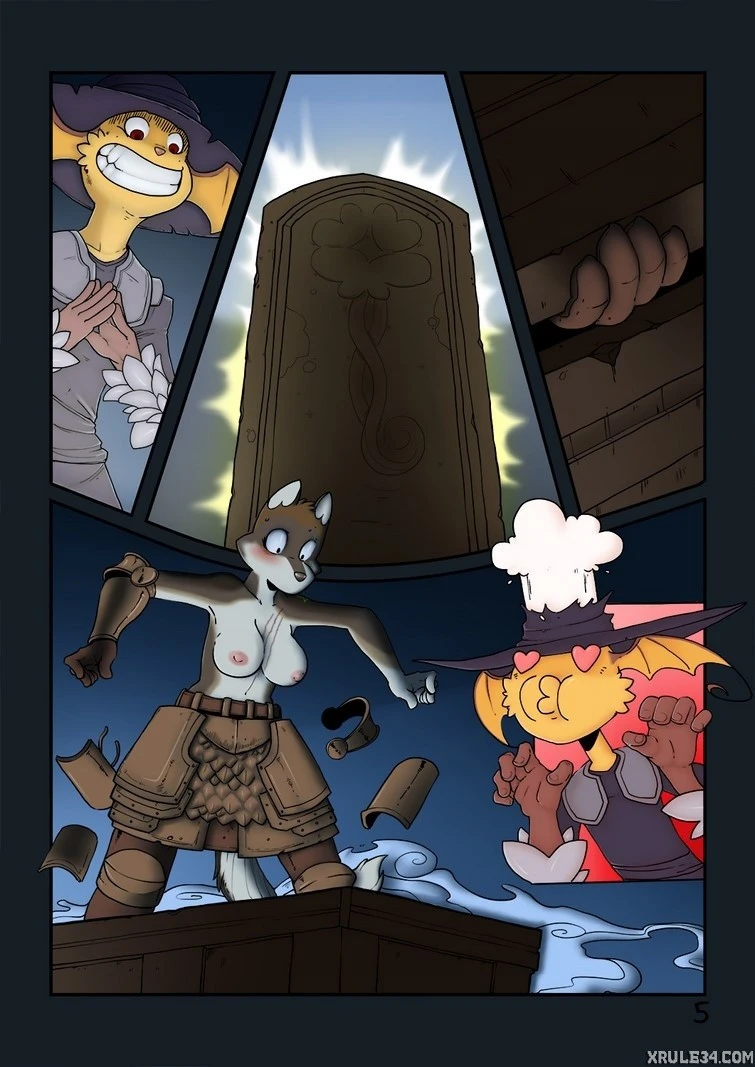 Dick Souls porn comic picture 6