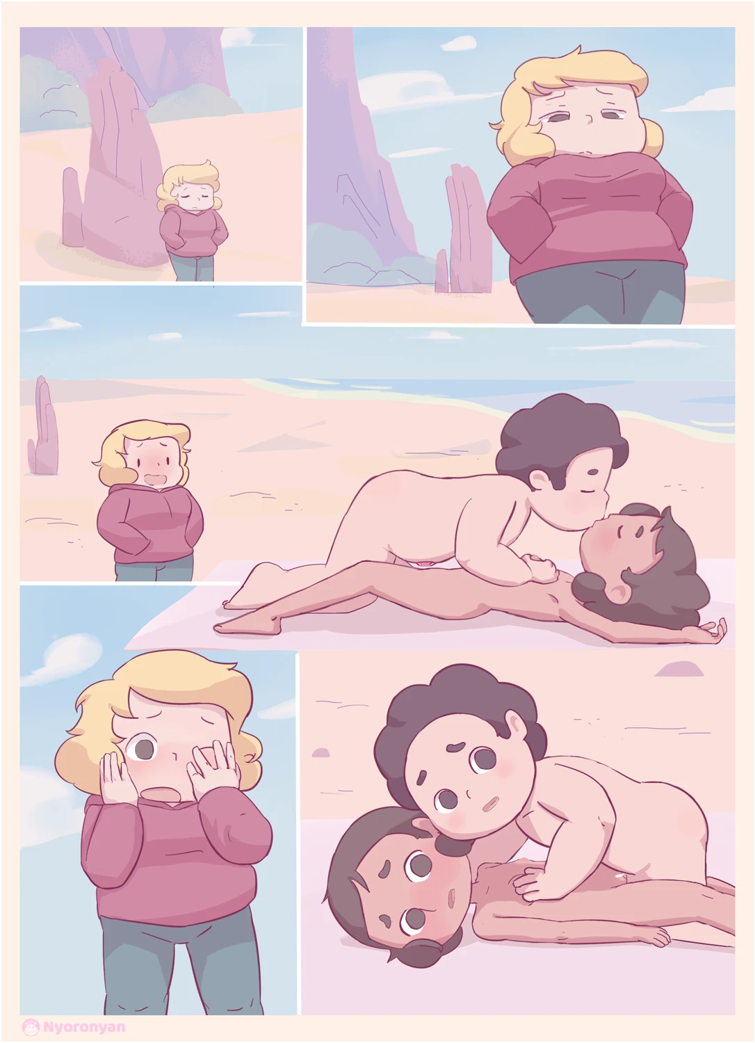 Donut's Buddies porn comic picture 2