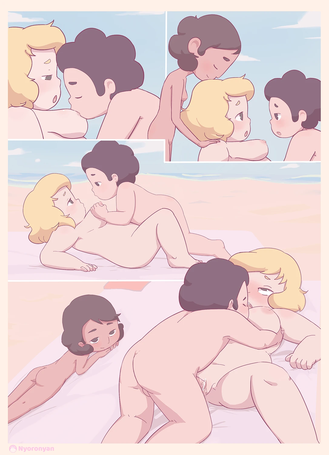 Donut's Buddies porn comic picture 5