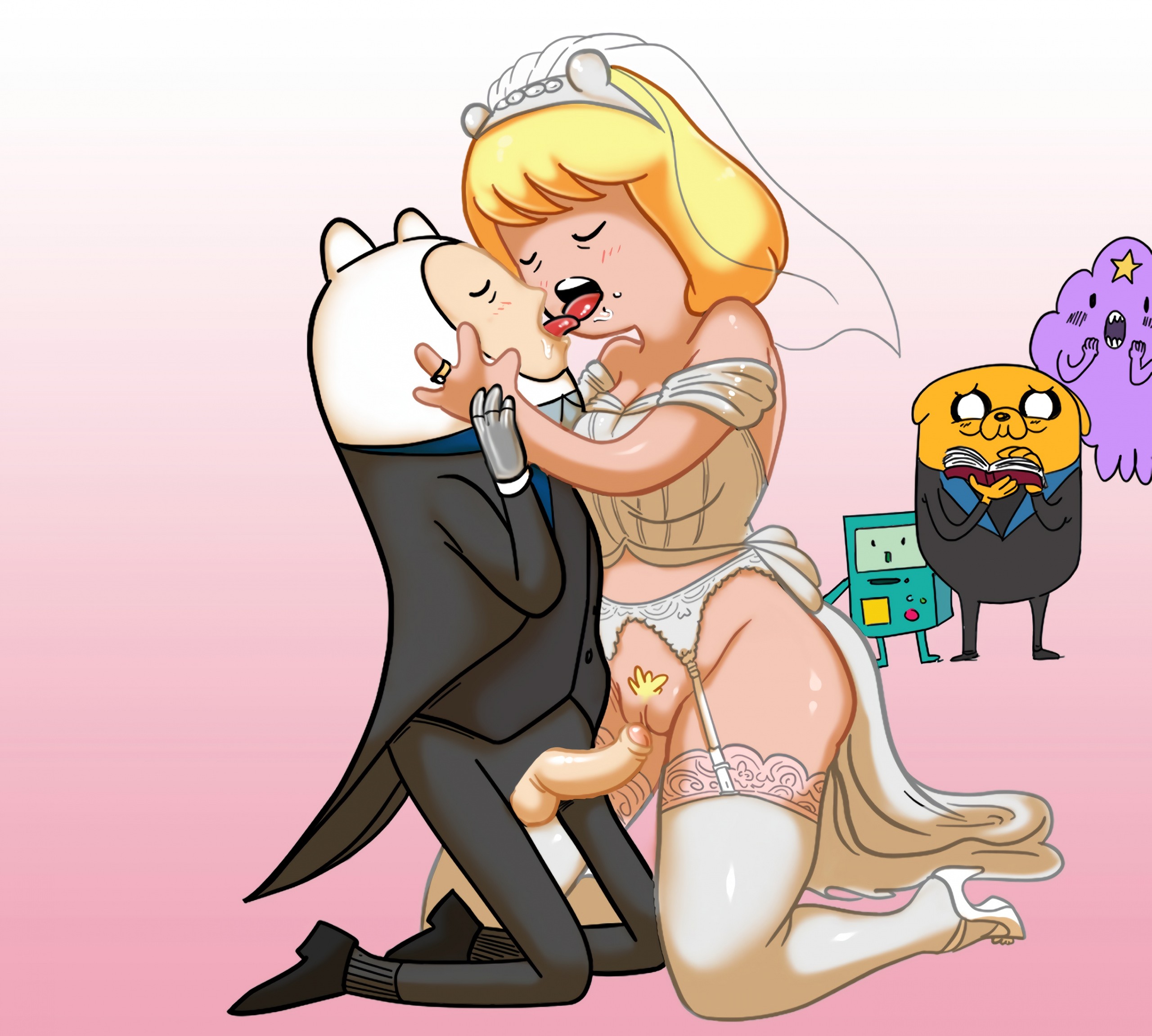 Finnerva Wedding porn comic picture 2