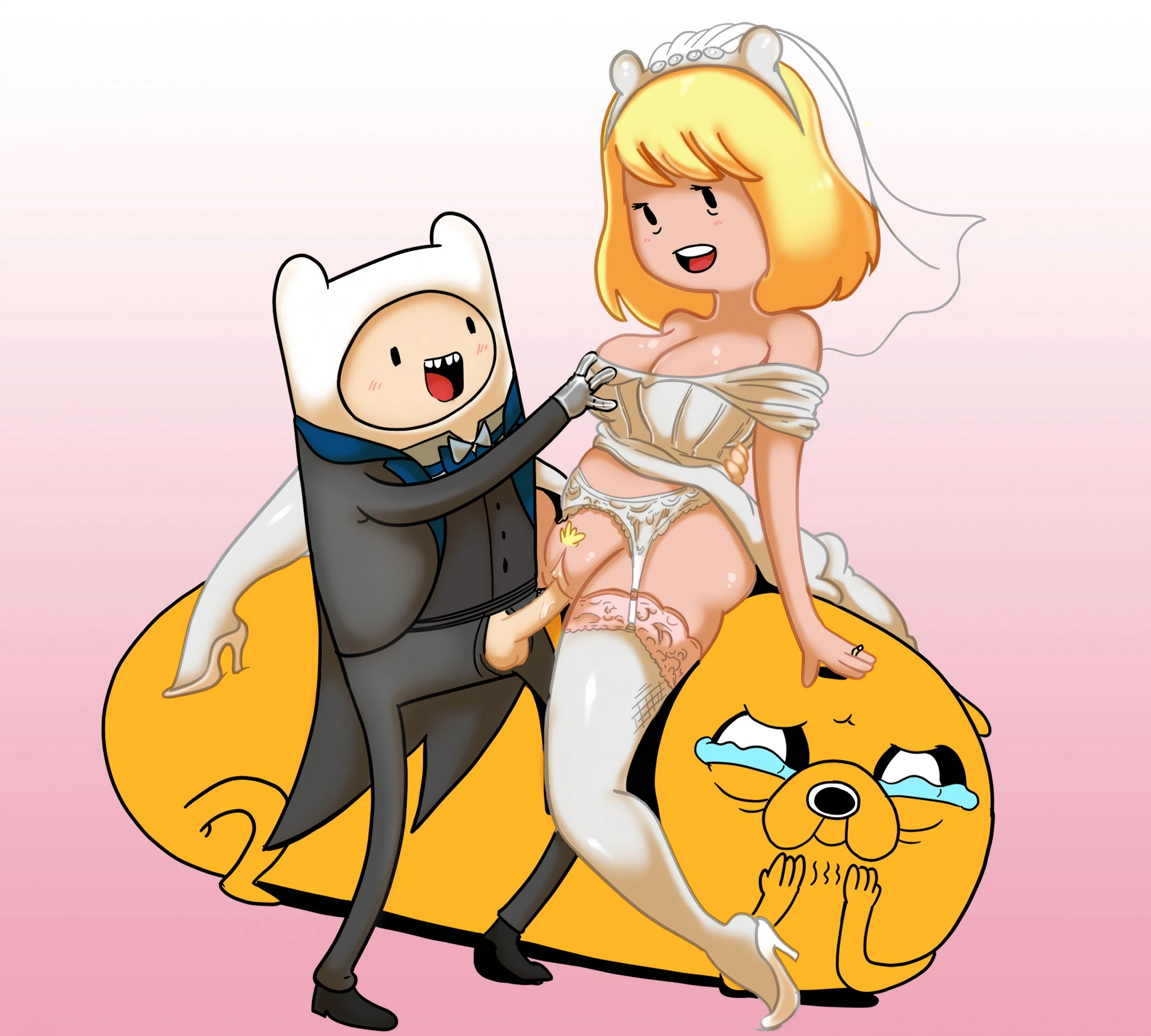 Finnerva Wedding porn comic picture 3