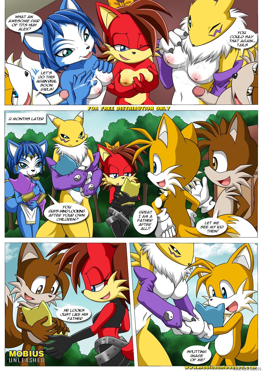 Foxxxes^2 - 2 Much Tail porn comic picture 10