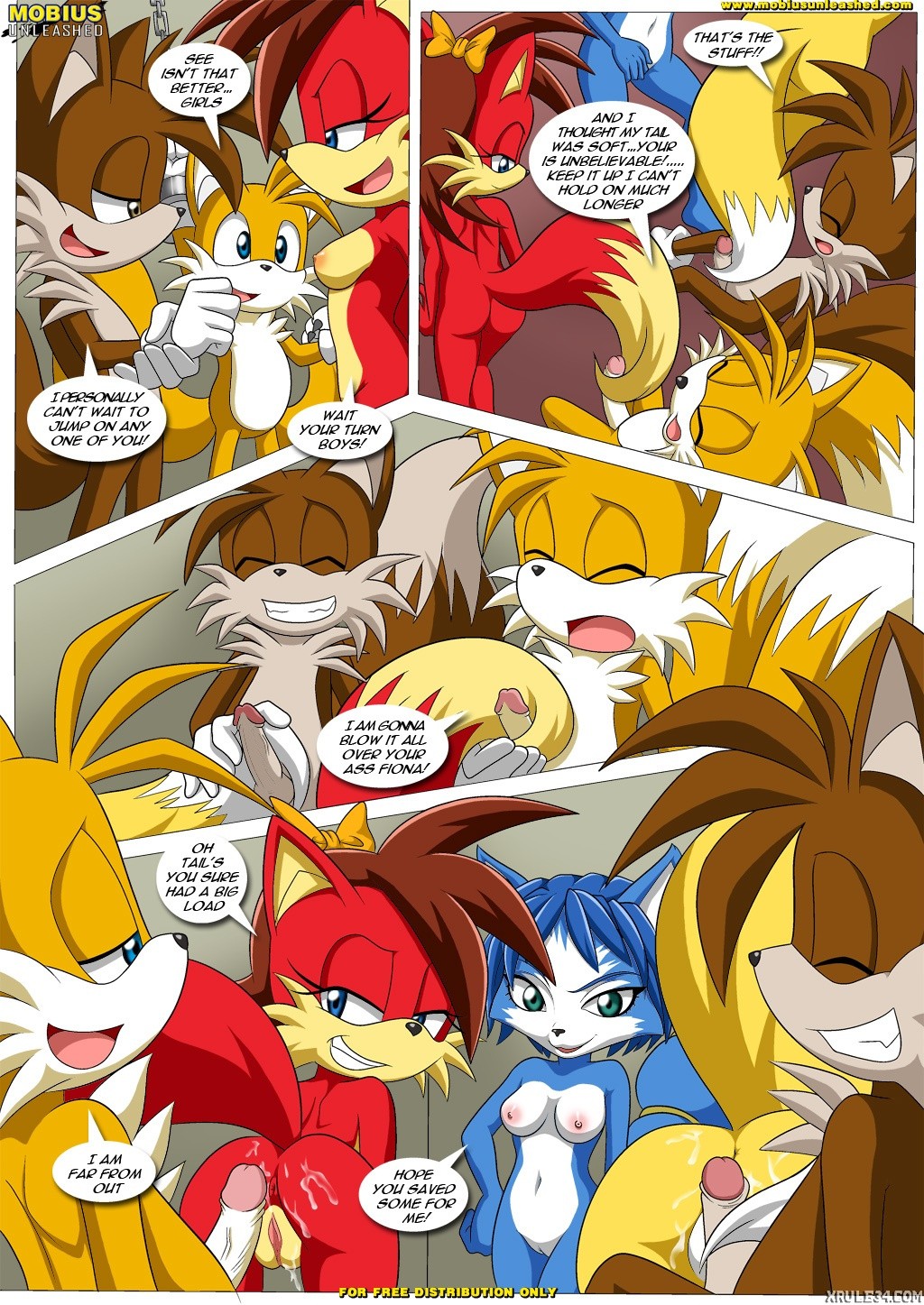Foxxxes^2 - 2 Much Tail porn comic picture 3