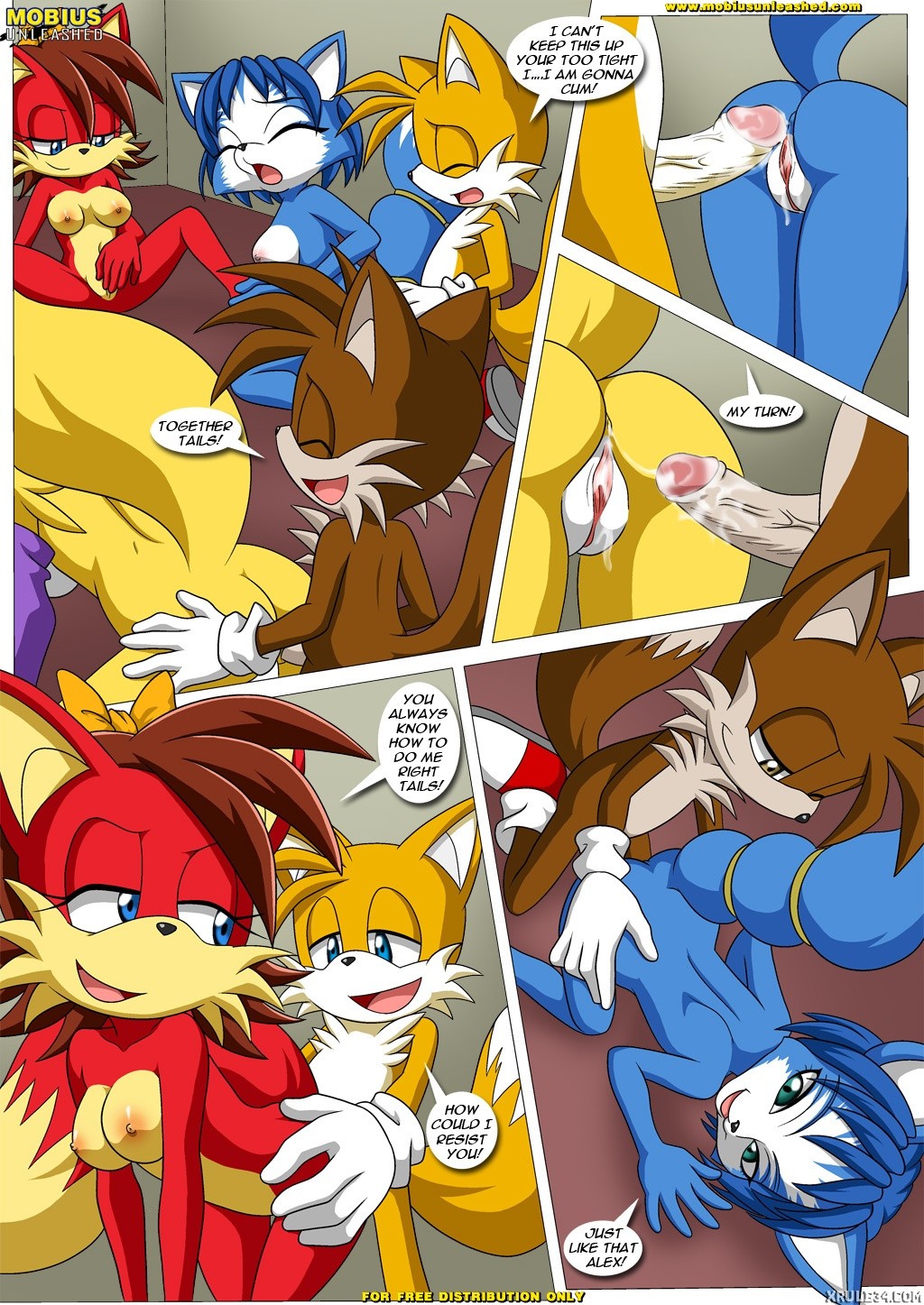 Foxxxes^2 - 2 Much Tail porn comic picture 7