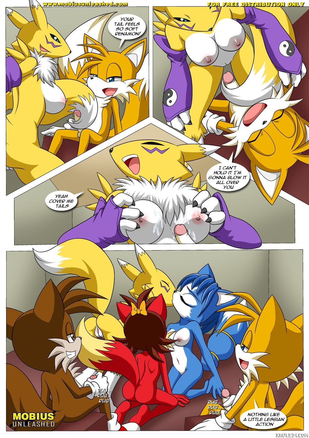 Foxxxes^2 - 2 Much Tail porn comic picture 8