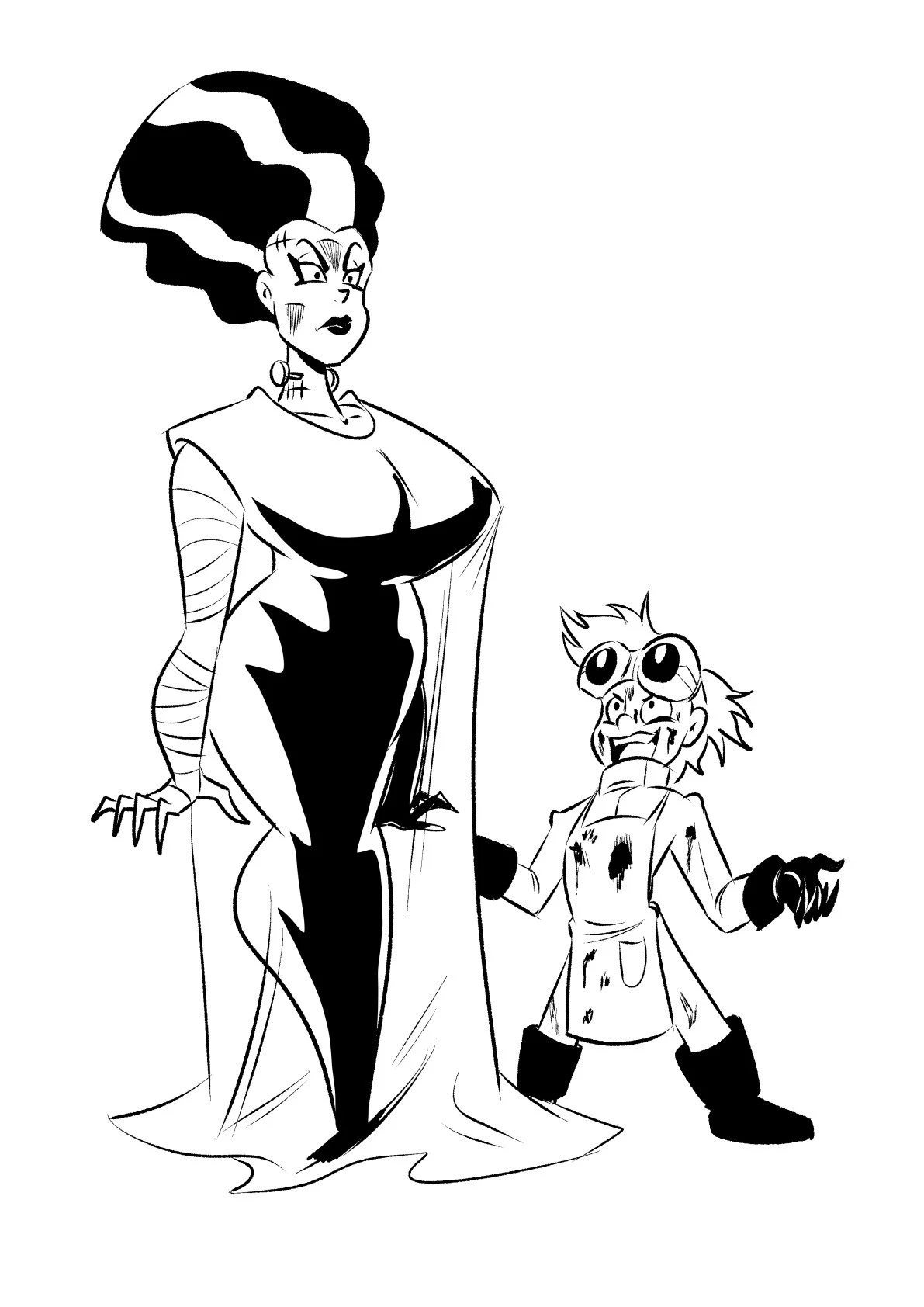 Ghoulish Wombs porn comic picture 8