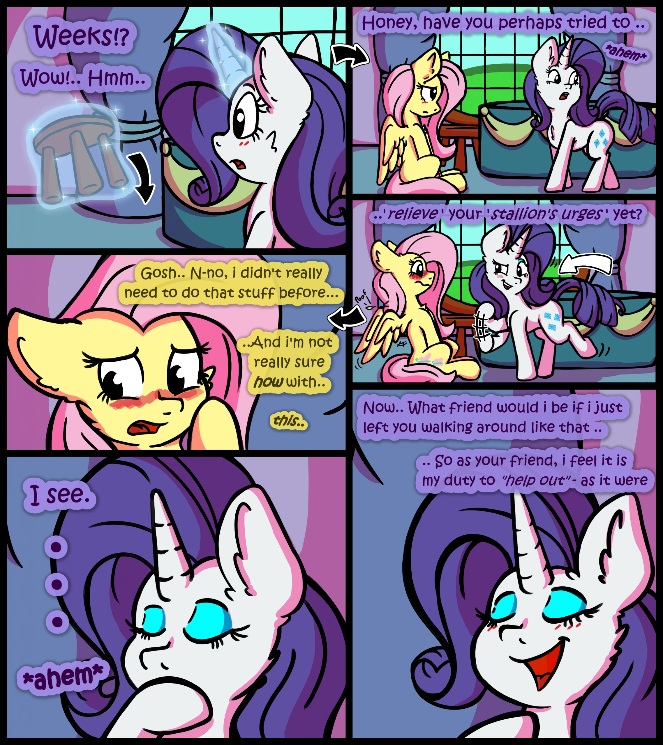 Helping Out porn comic picture 6