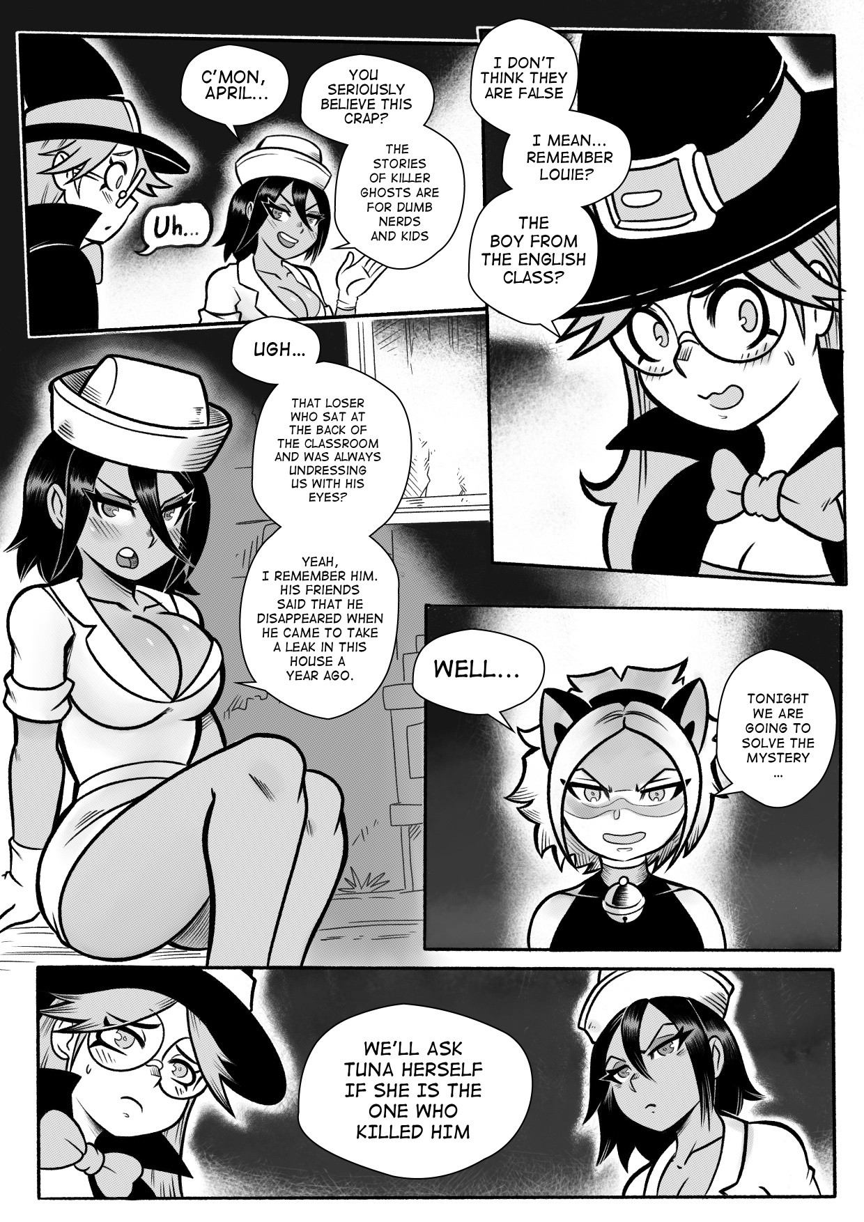 Hereafter - Halloween porn comic picture 4