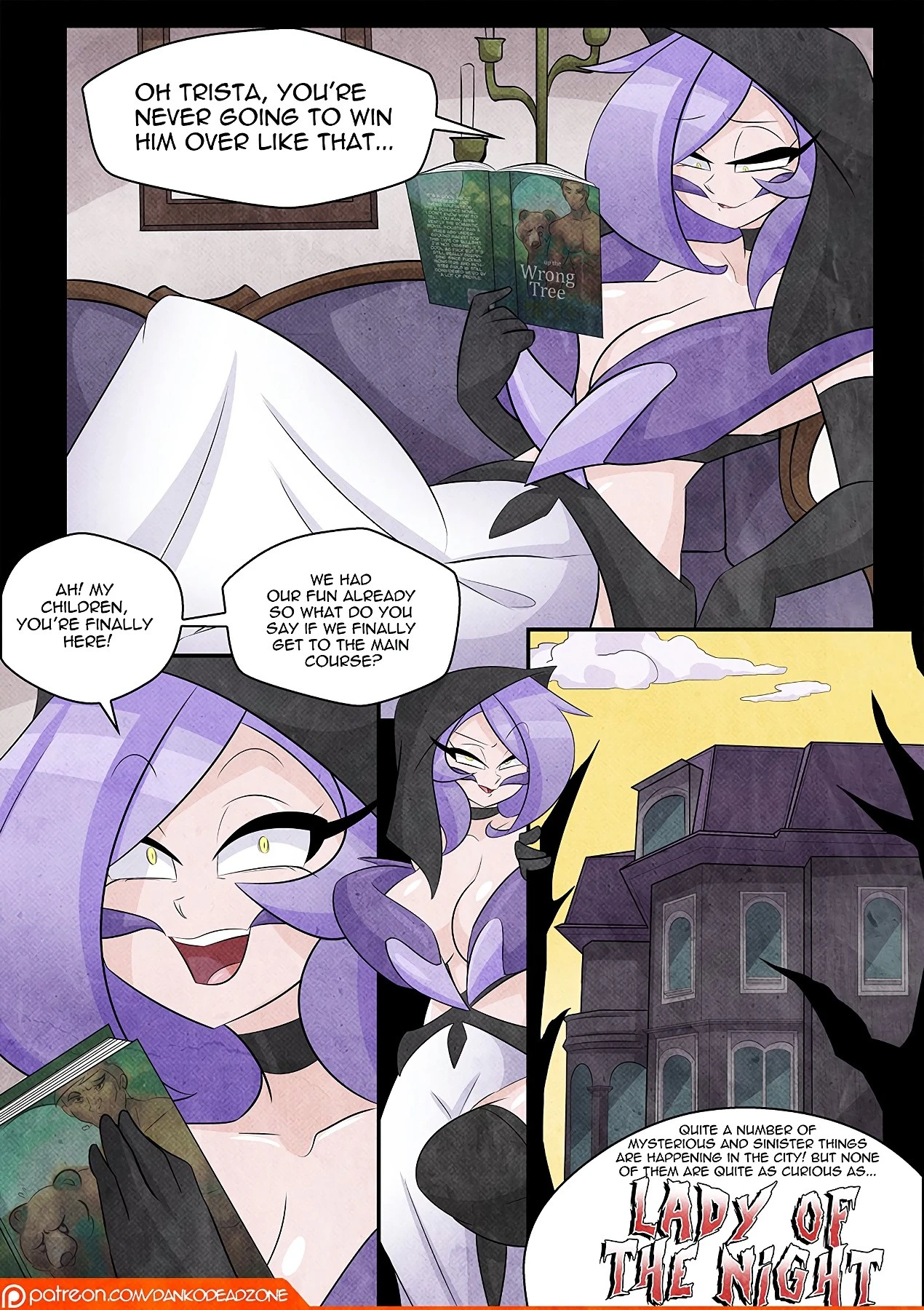 Lady of the Night Issue 1 porn comic picture 2