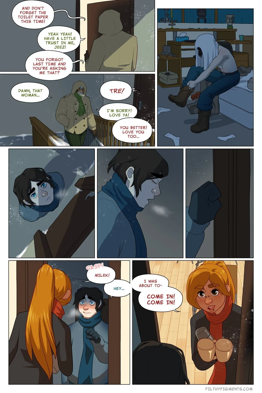 Lucky Clover porn comic picture 10
