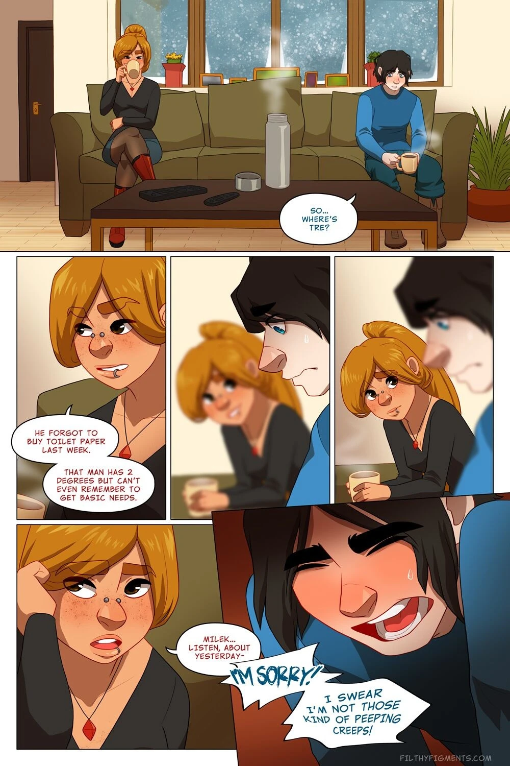 Lucky Clover porn comic picture 11