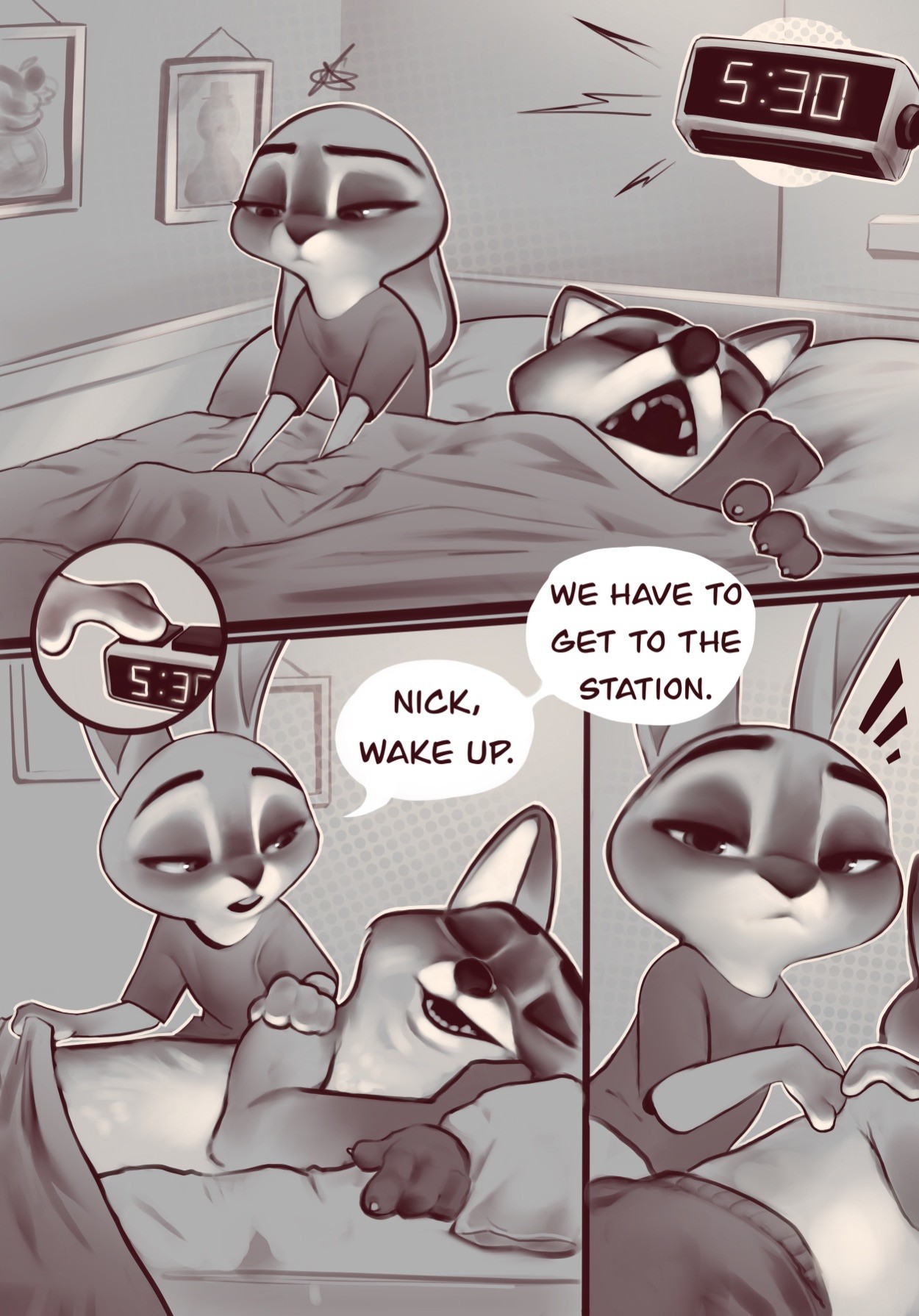 Morning Bunny porn comic picture 1