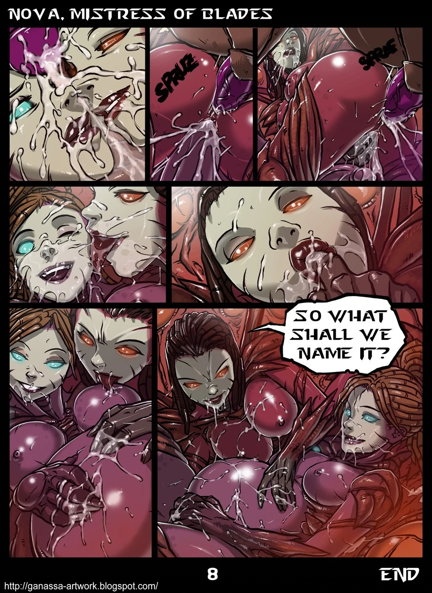 Nova, Mistress of Blades porn comic picture 8