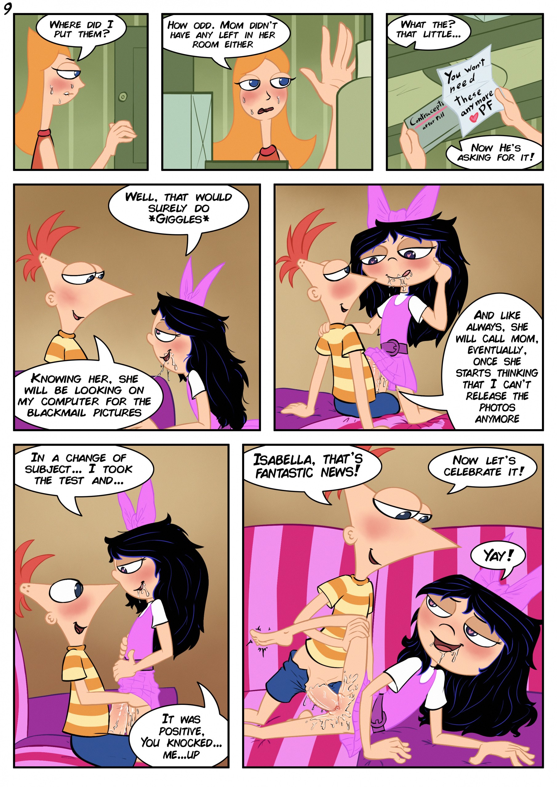 Phineas Revenge porn comic picture 10