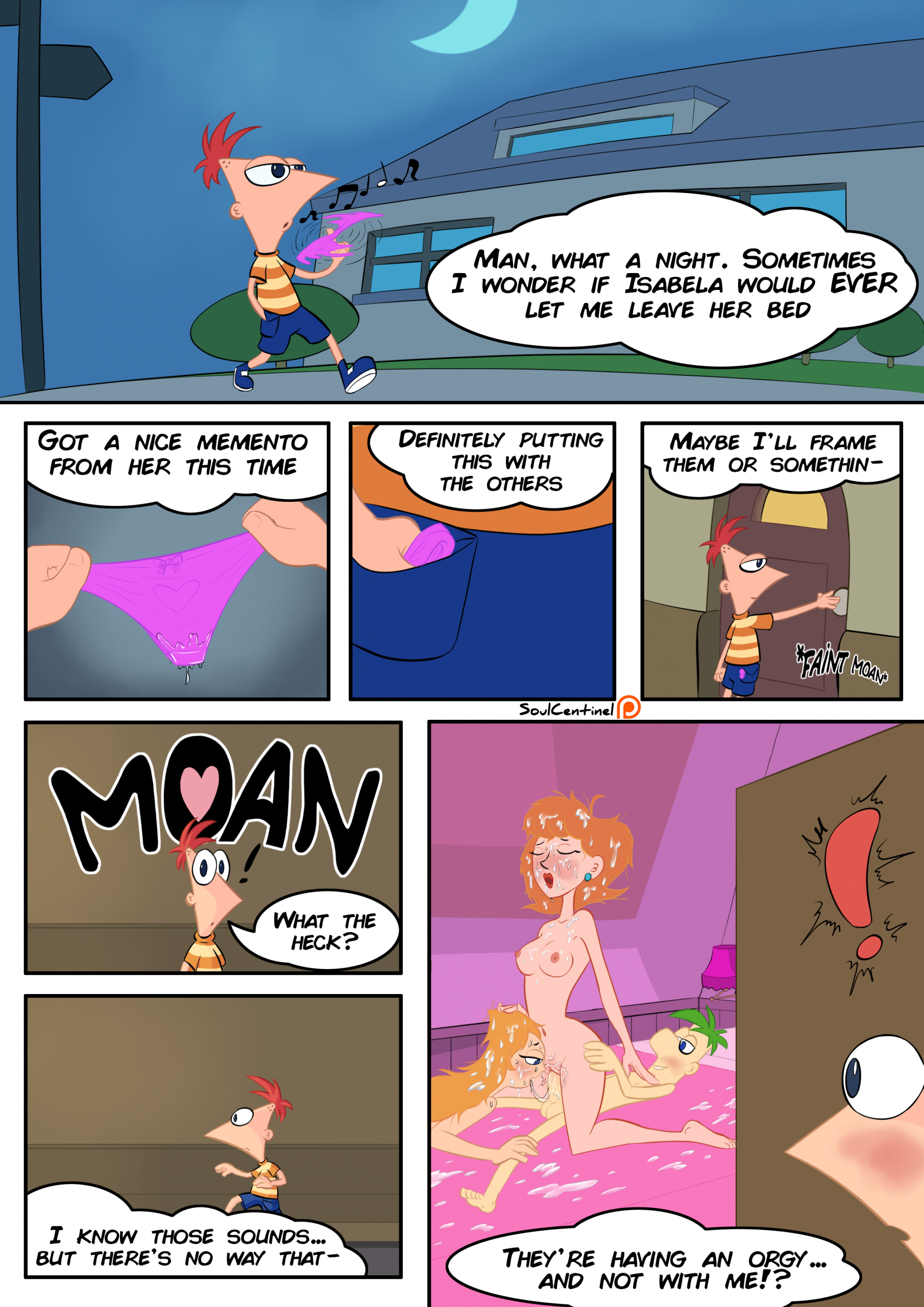 Phineas Revenge porn comic picture 2