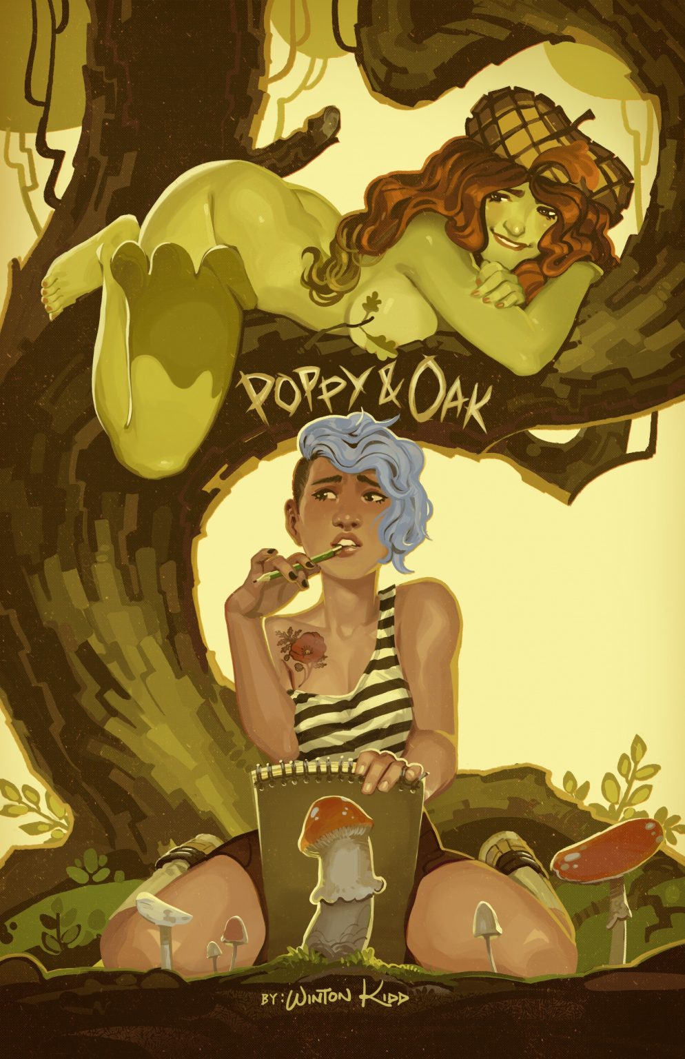 Poppy and Oak porn comic picture 1