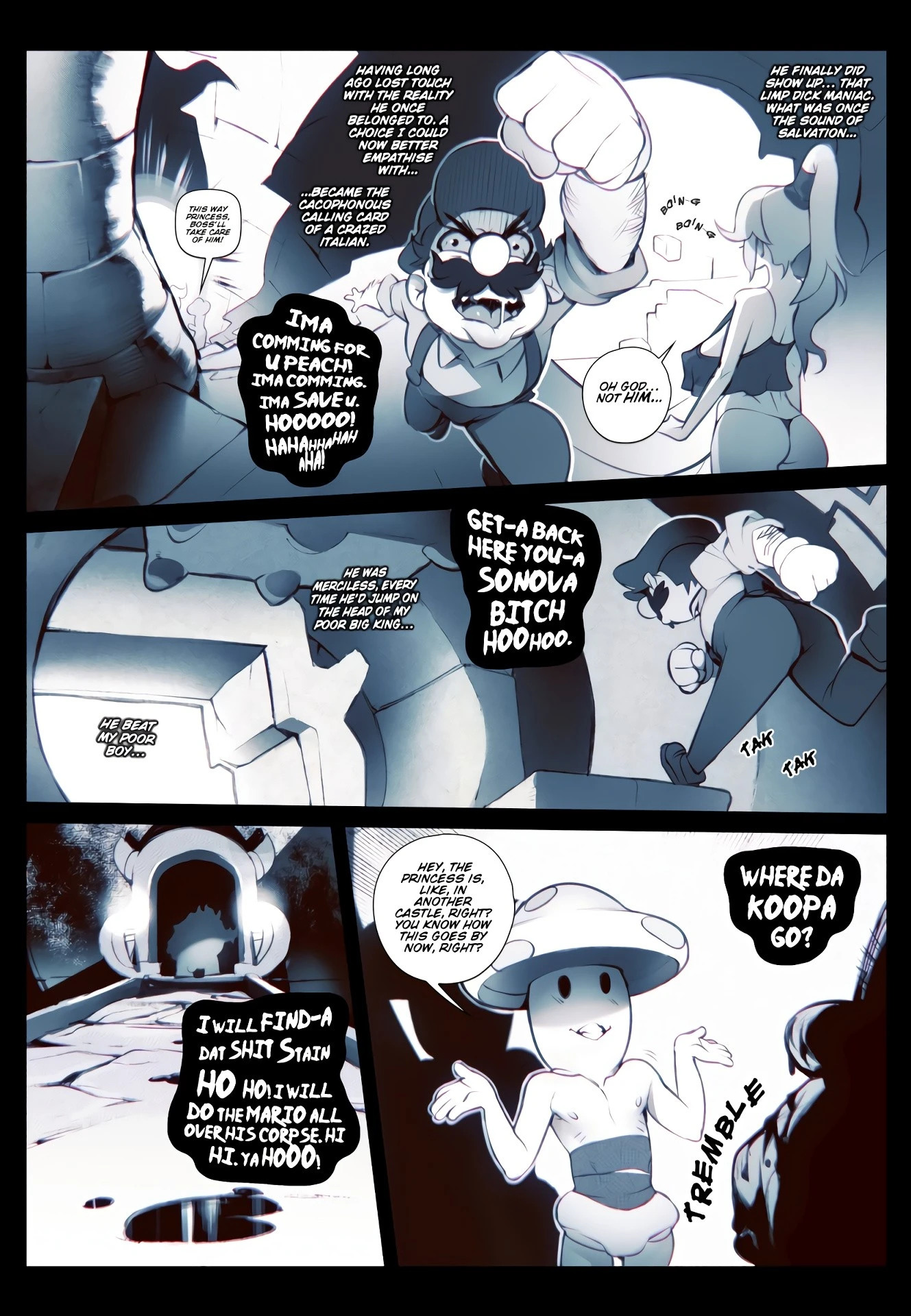 Princess Bitch porn comic picture 6