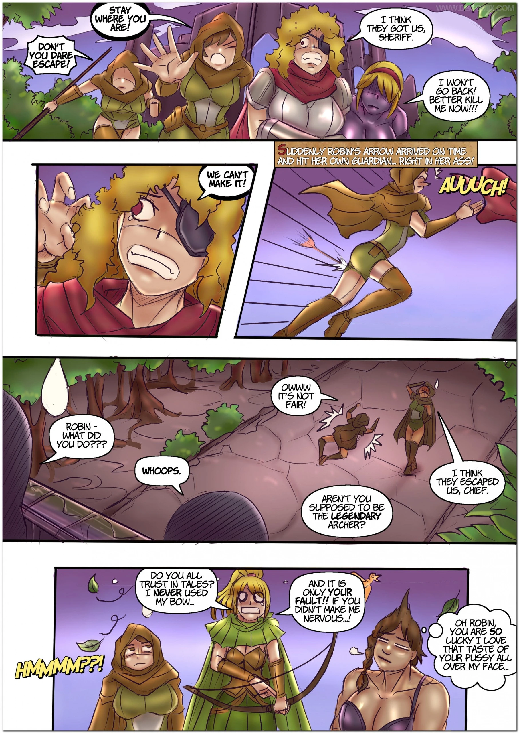 Robin Hood the Queen of Thieves 2 porn comic picture 10