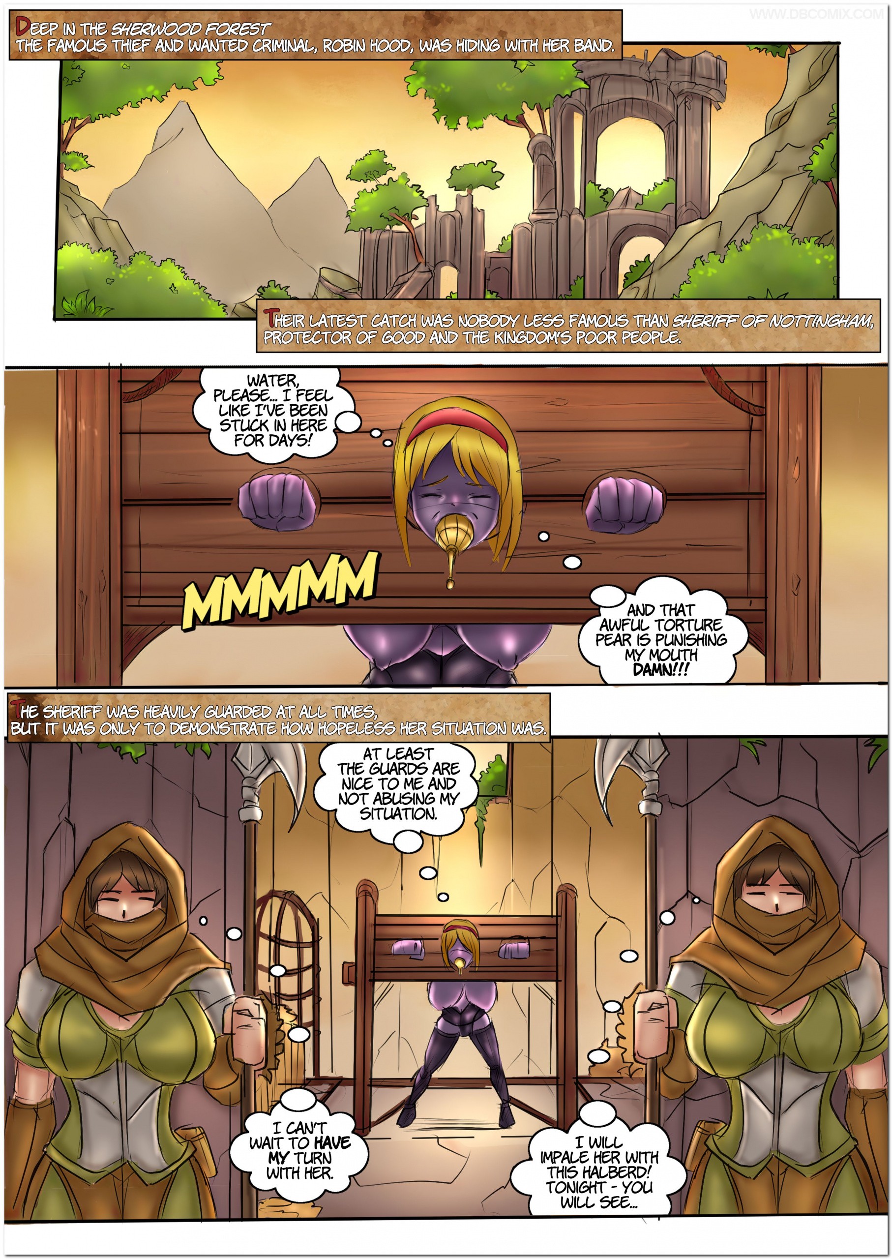 Robin Hood the Queen of Thieves 2 porn comic picture 2