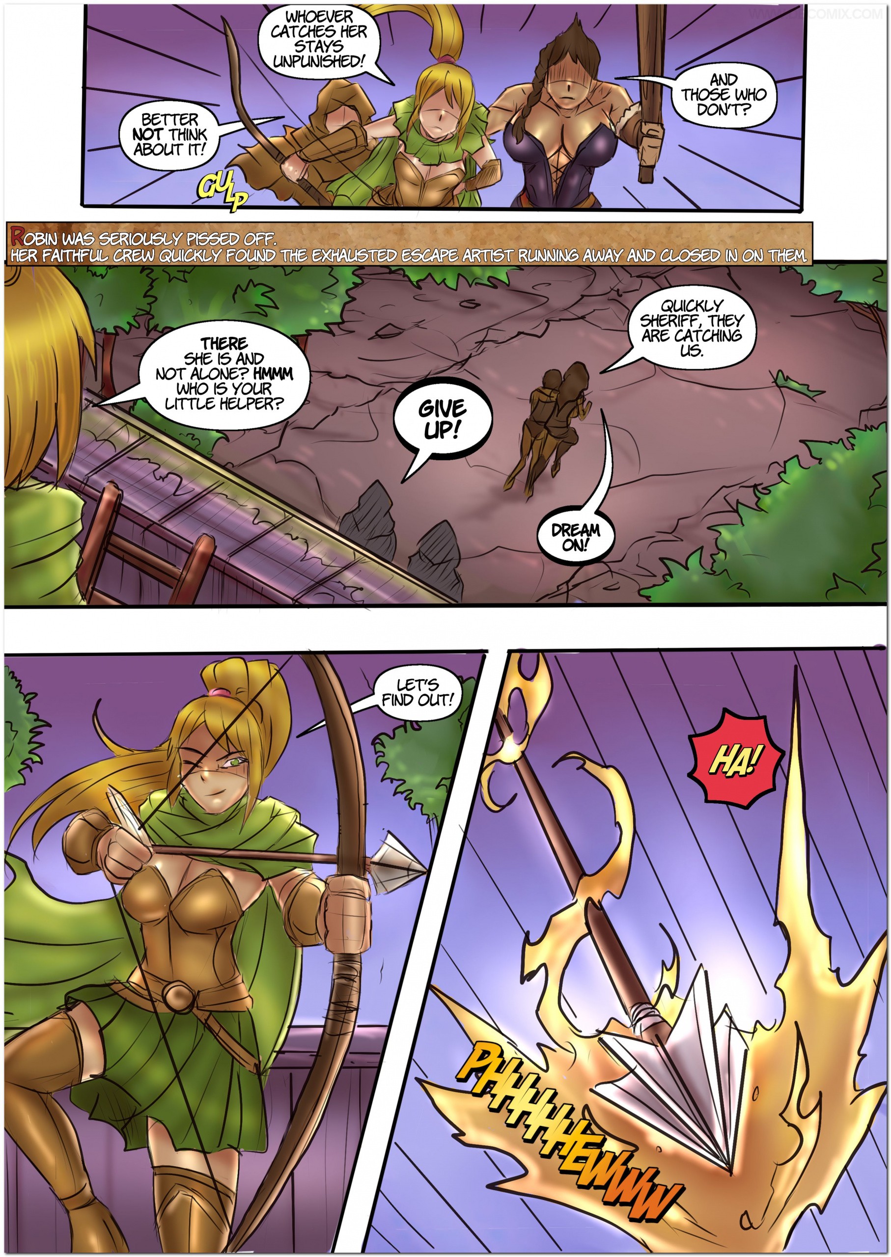 Robin Hood the Queen of Thieves 2 porn comic picture 9