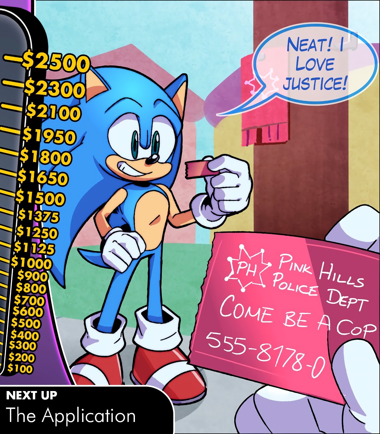 Sonic the Cumhole Cop porn comic picture 1