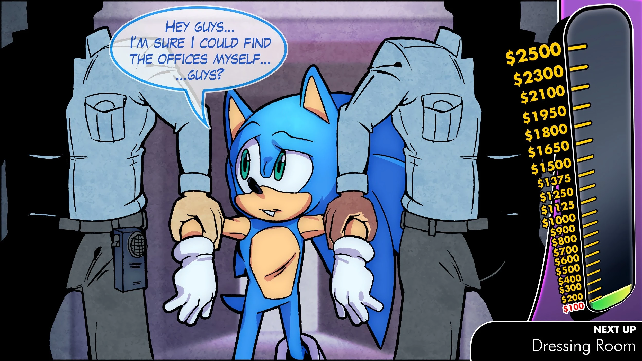 Sonic the Cumhole Cop porn comic picture 2