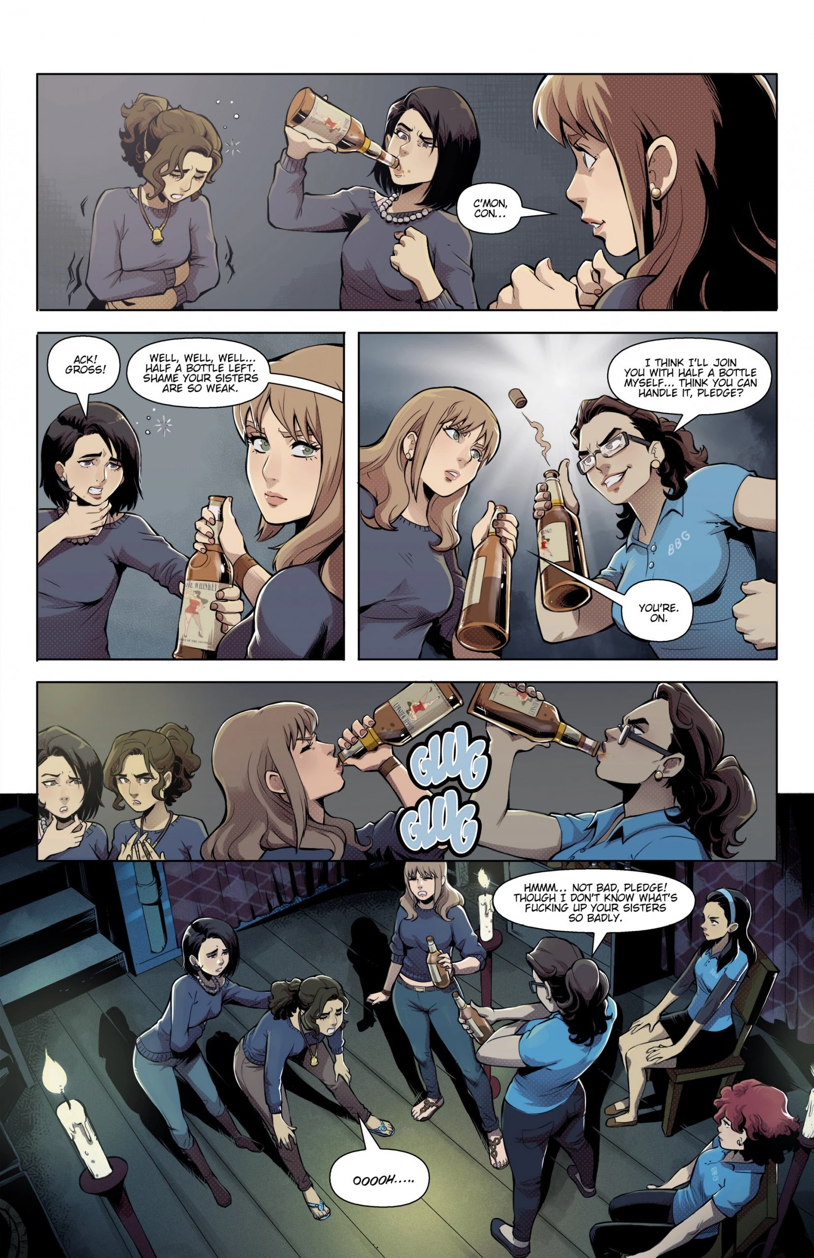 Sorority Problems porn comic picture 4