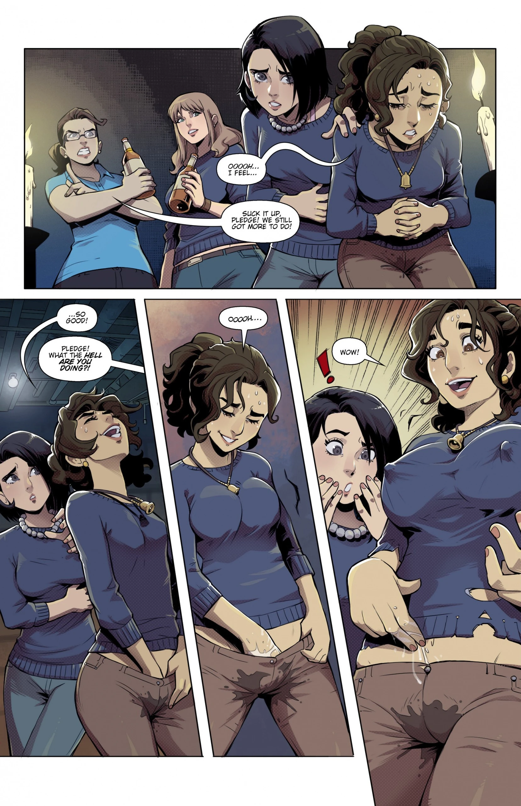 Sorority Problems porn comic picture 5