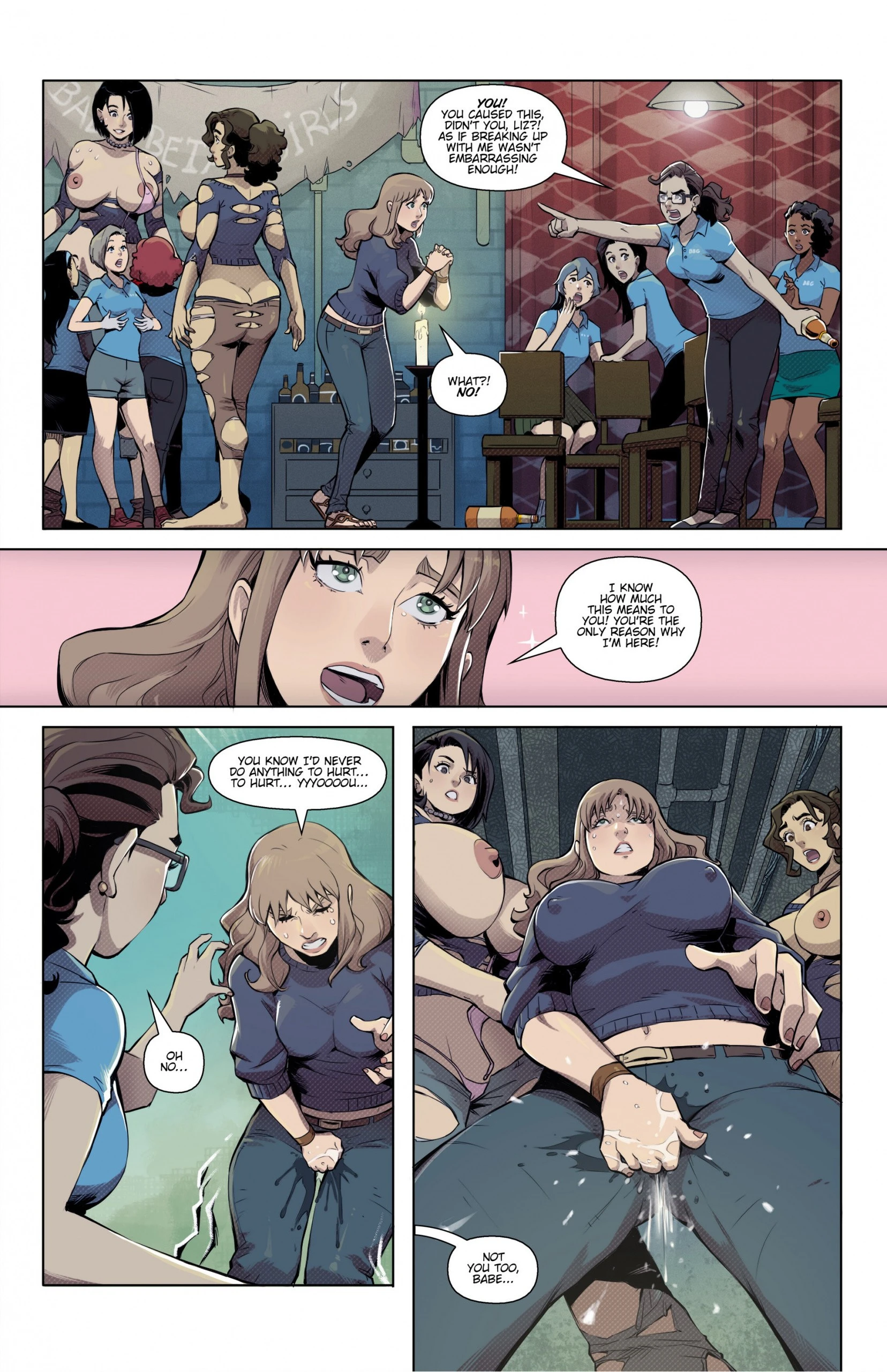 Sorority Problems porn comic picture 9