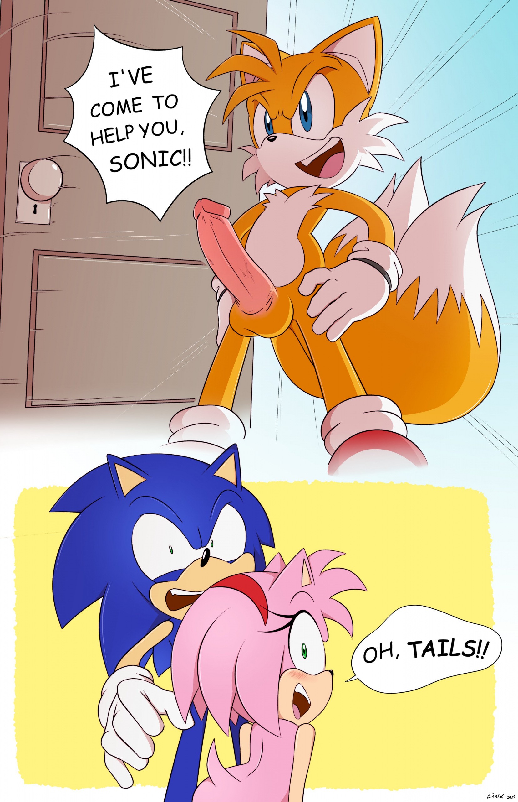 Tails Help porn comic picture 2