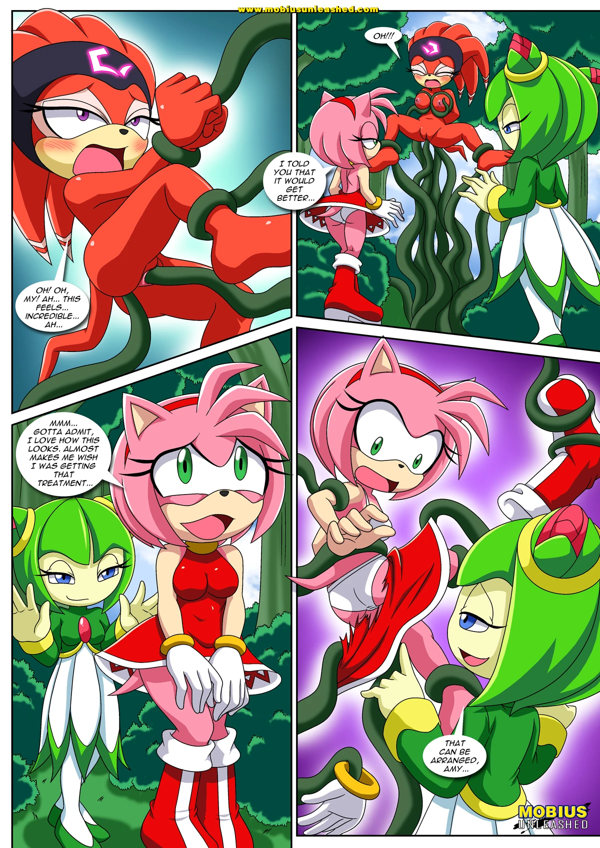 Team GFs' Tentacled Tale porn comic picture 10