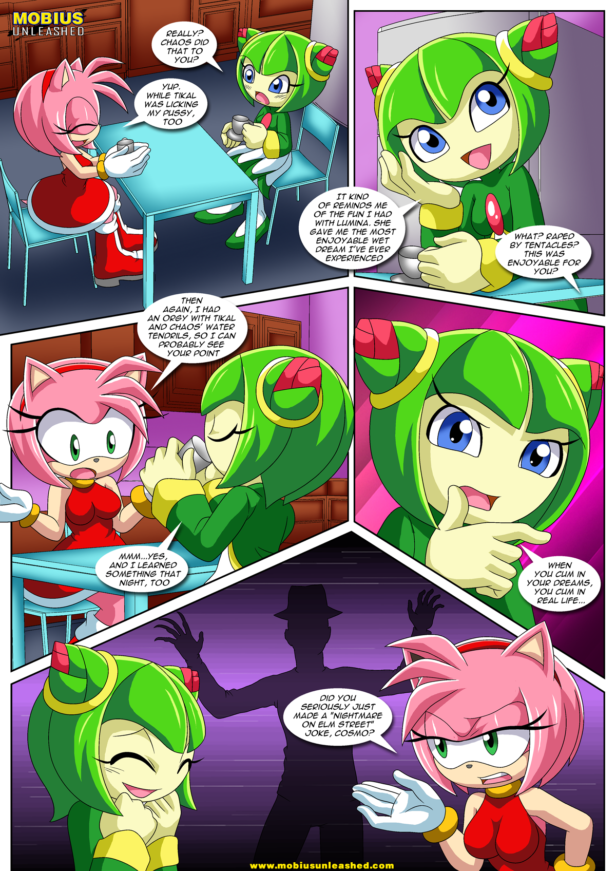 Team GFs' Tentacled Tale porn comic picture 2