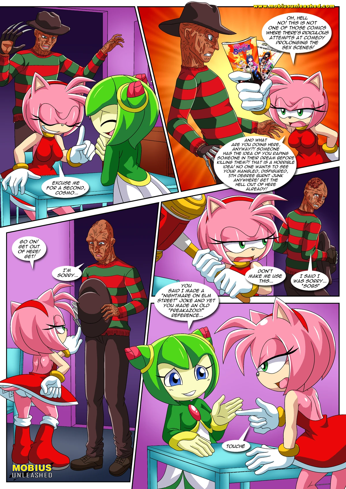 Team GFs' Tentacled Tale porn comic picture 3