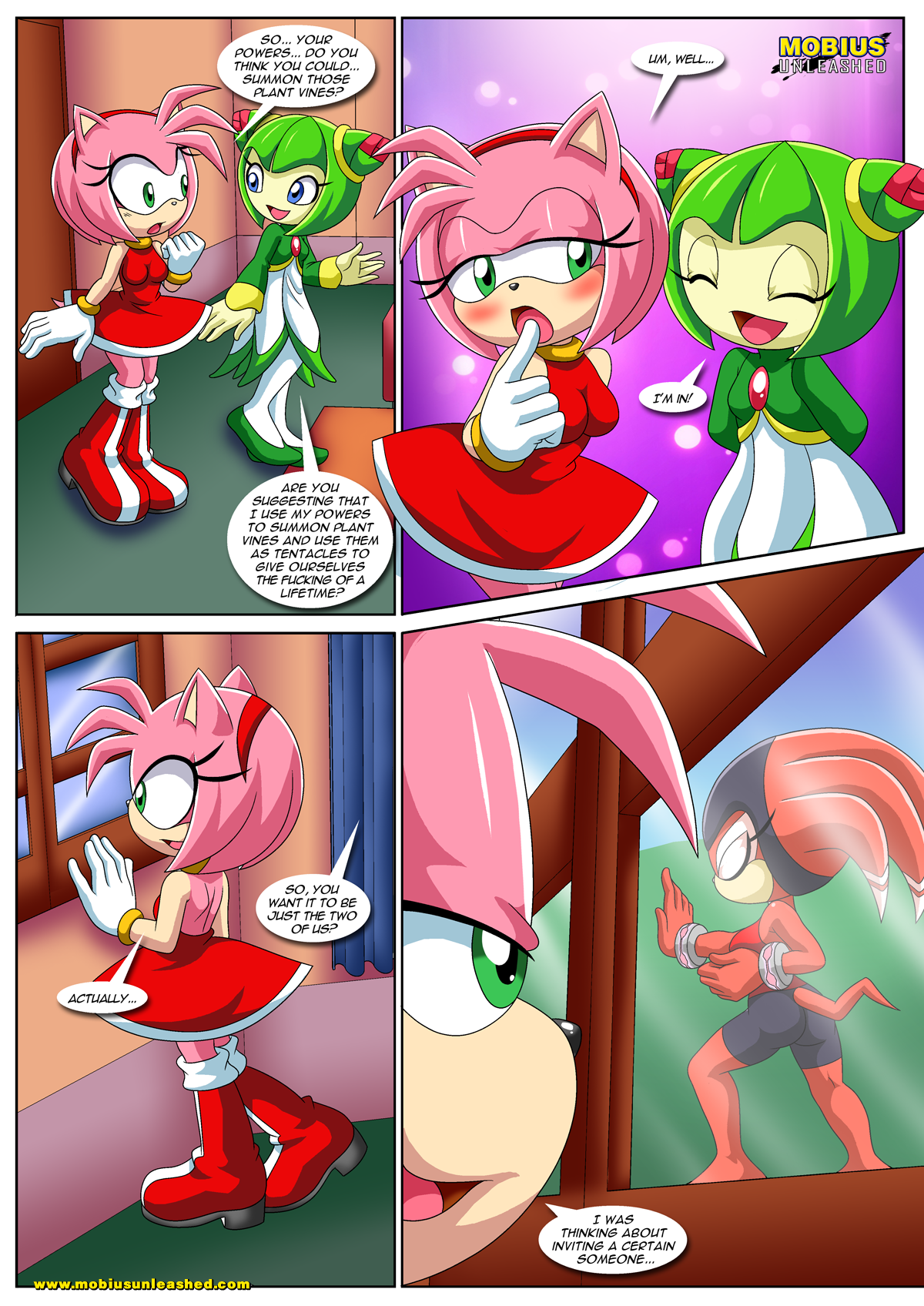 Team GFs' Tentacled Tale porn comic picture 6