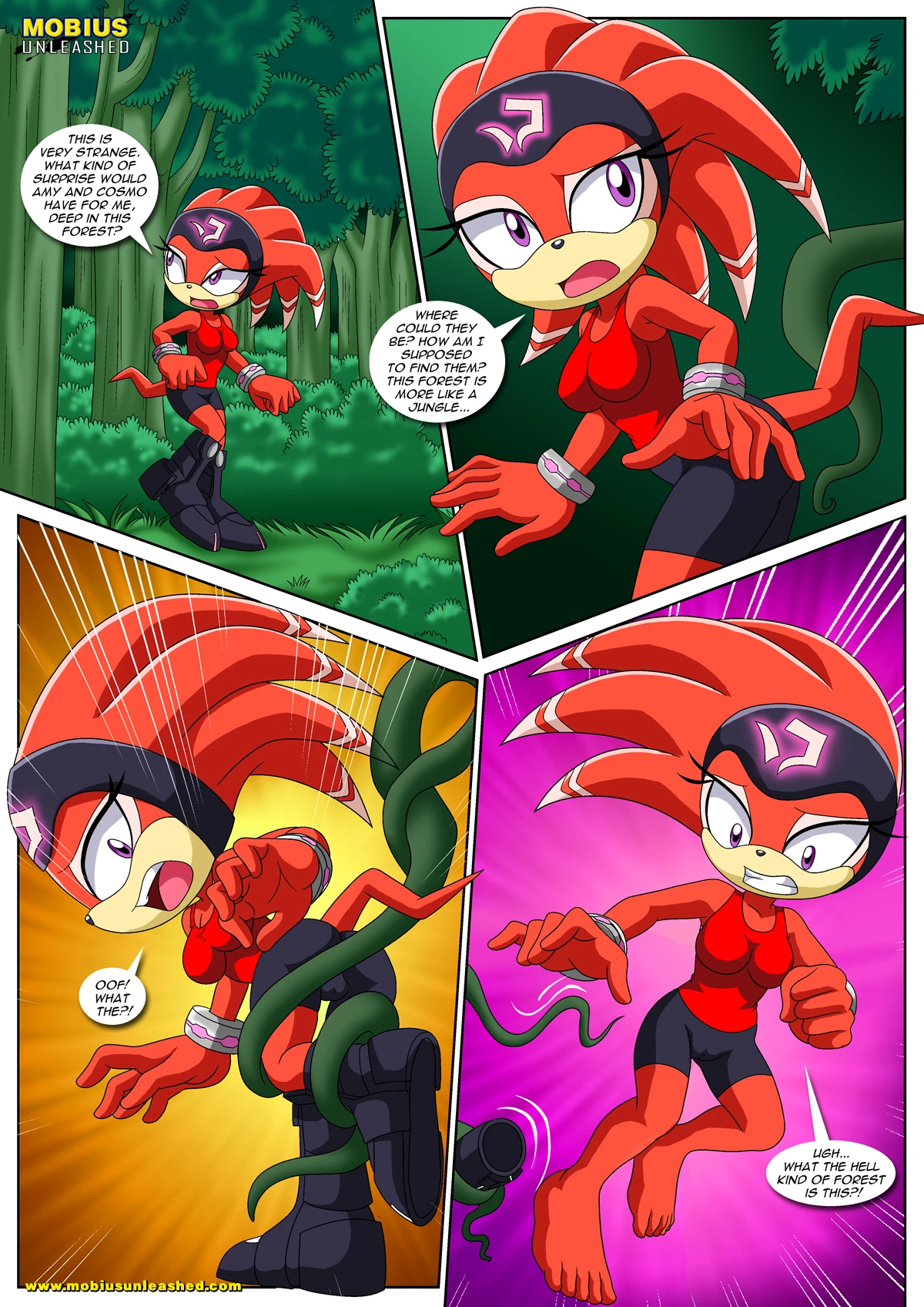 Team GFs' Tentacled Tale porn comic picture 7