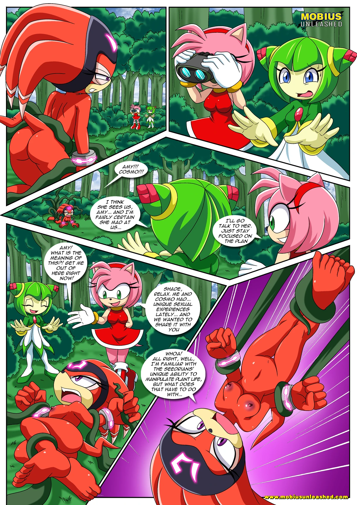 Team GFs' Tentacled Tale porn comic picture 8