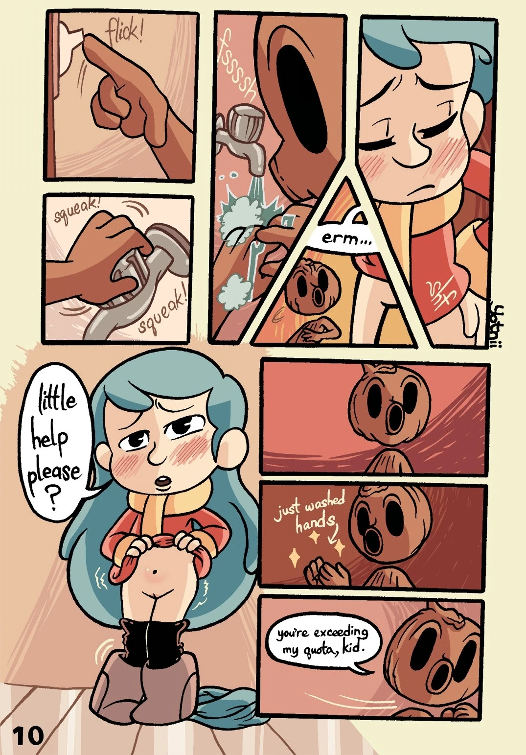 The girl in the wood porn comic picture 10