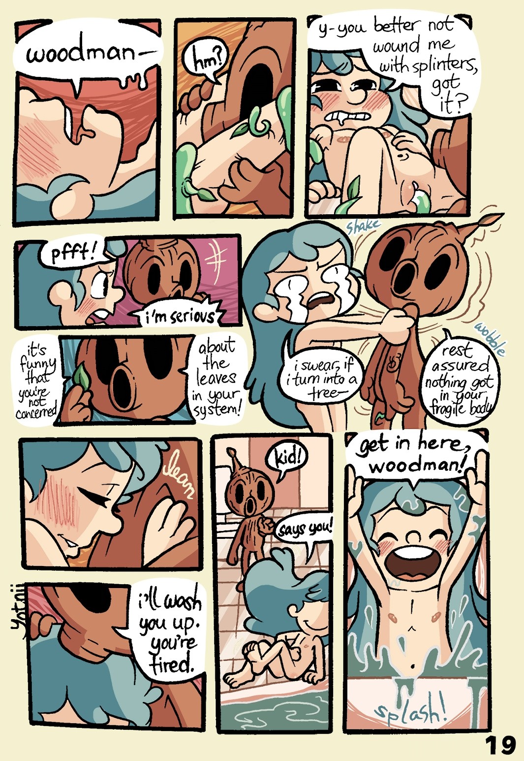 The girl in the wood porn comic picture 19