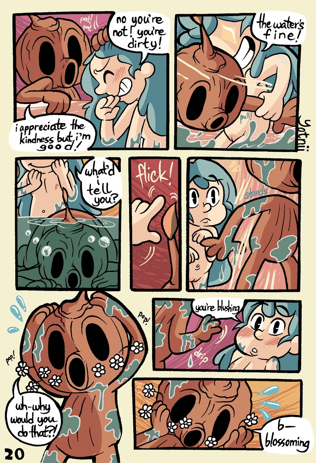 The girl in the wood porn comic picture 20