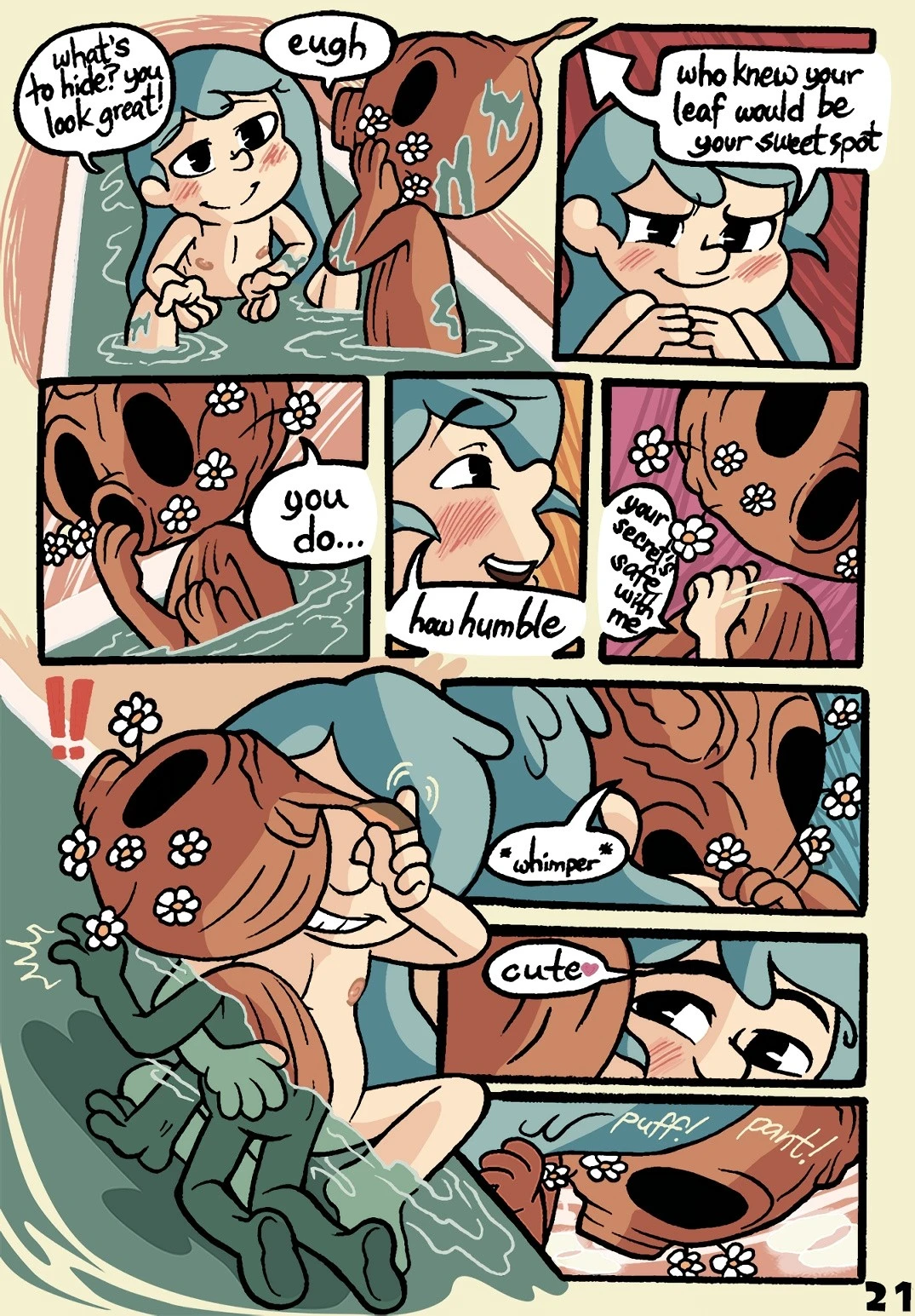 The girl in the wood porn comic picture 21
