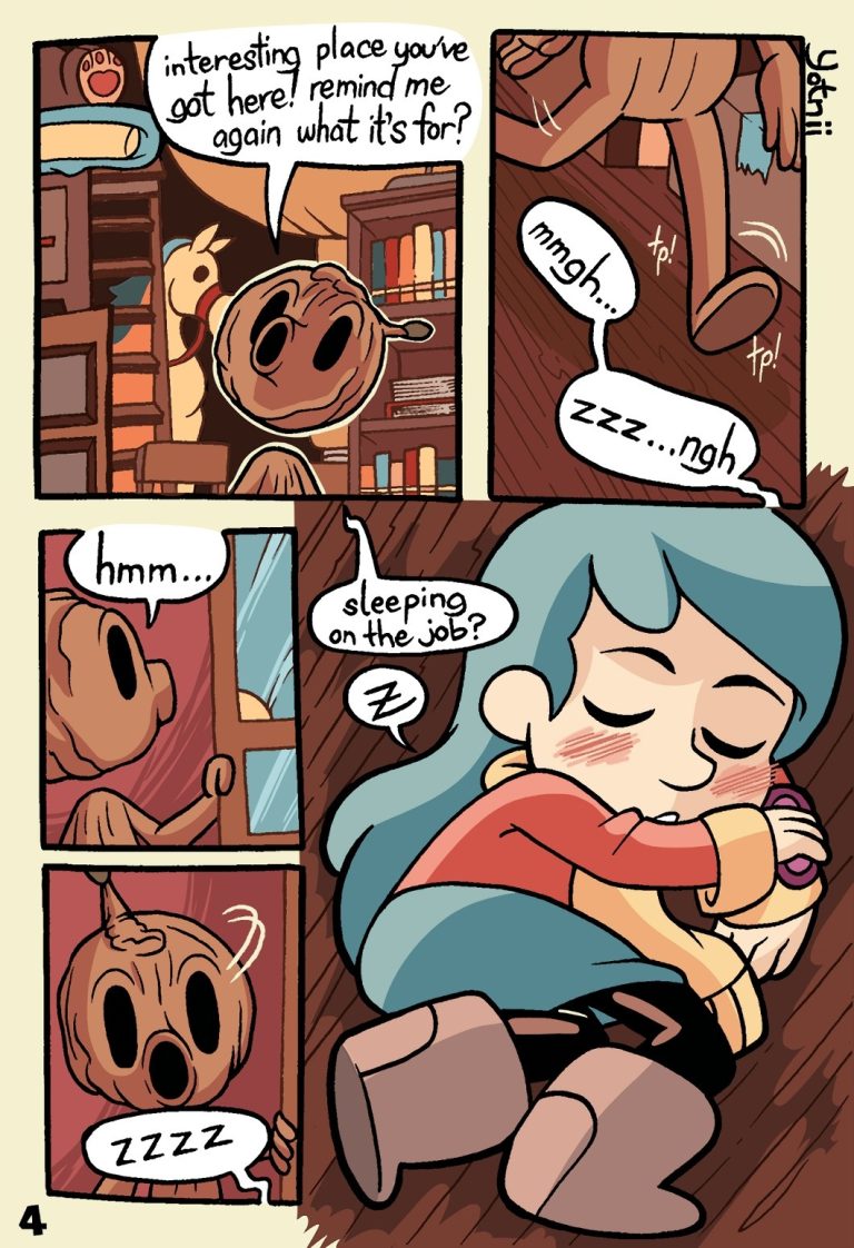 The girl in the wood porn comic picture 4