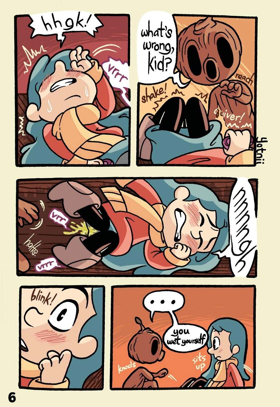 The girl in the wood porn comic picture 6